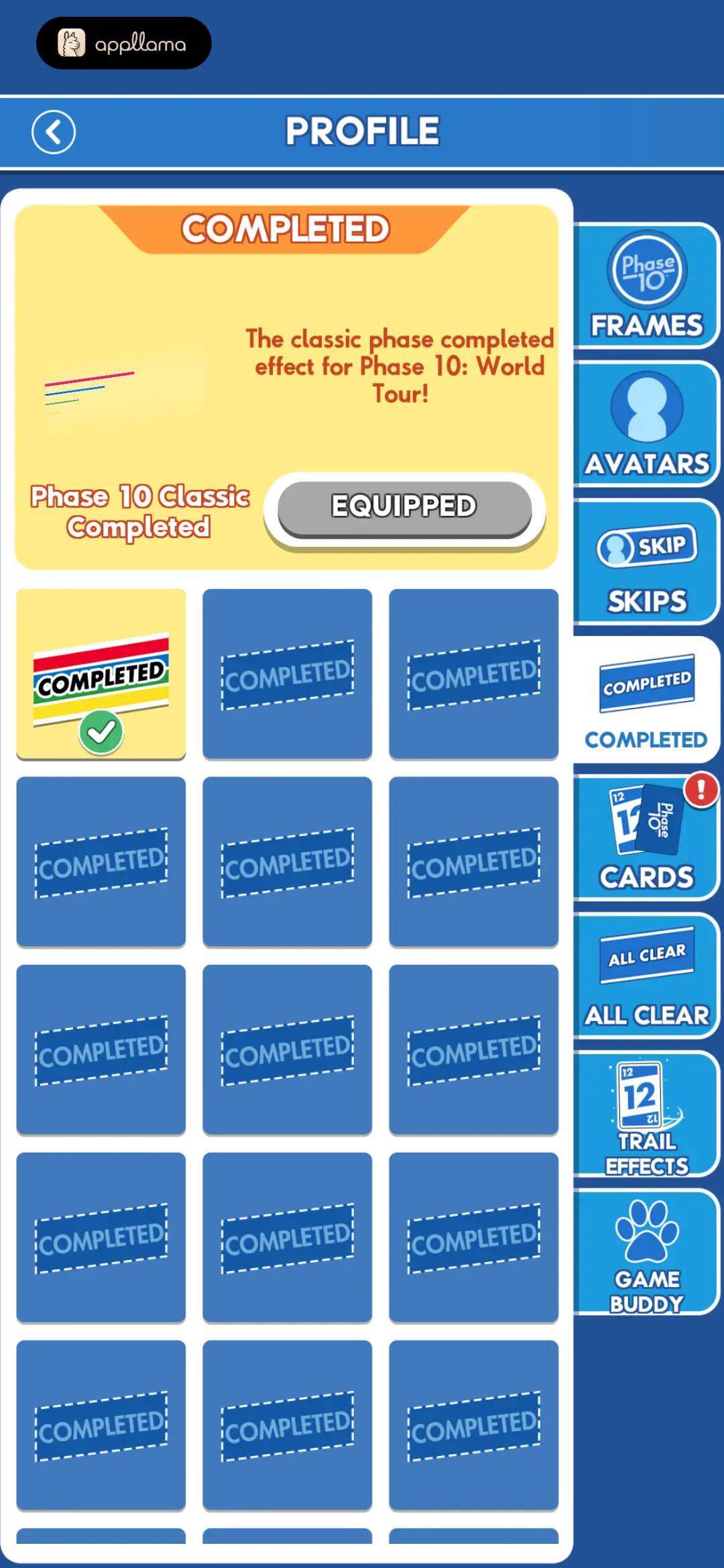 Profile Completed