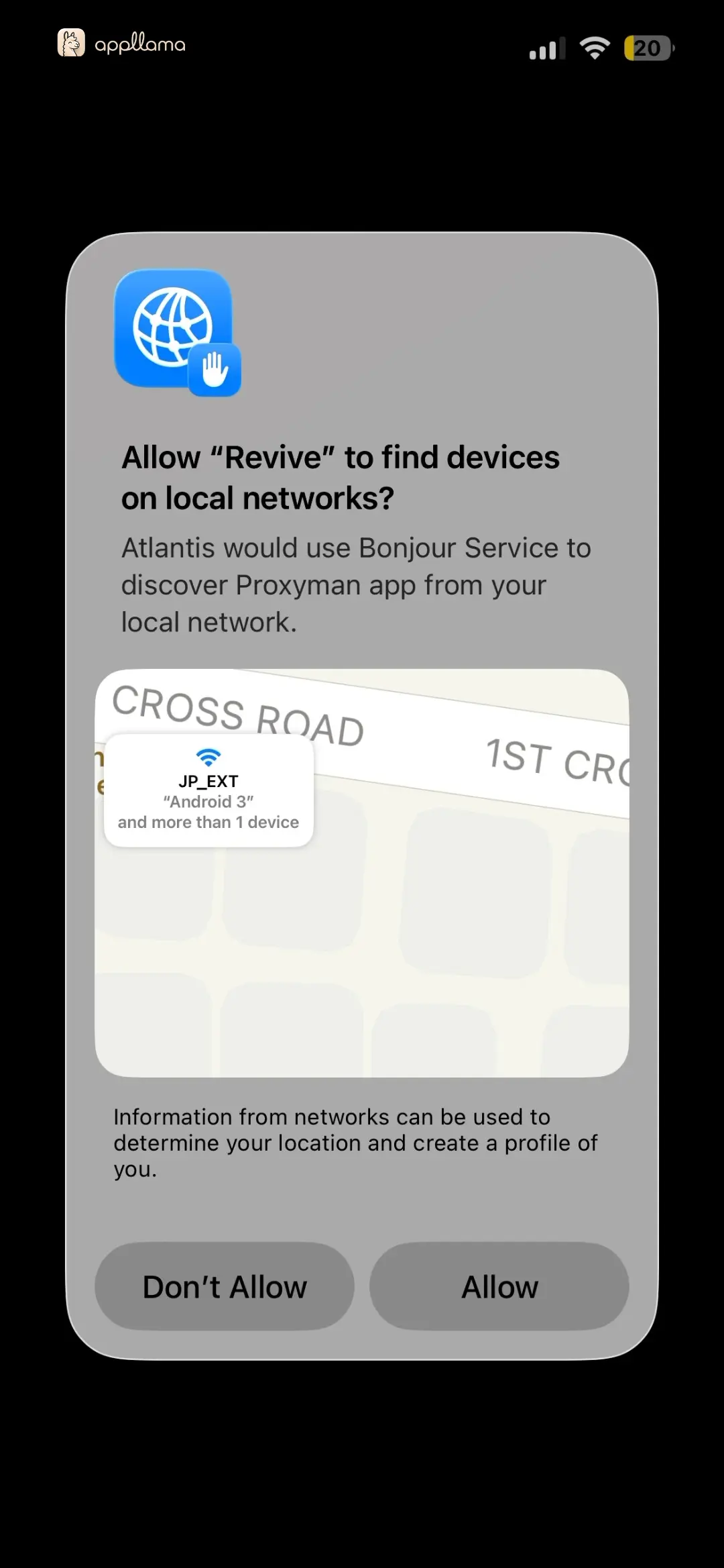 Revive: AI Face Photo Animator Local Network Permission