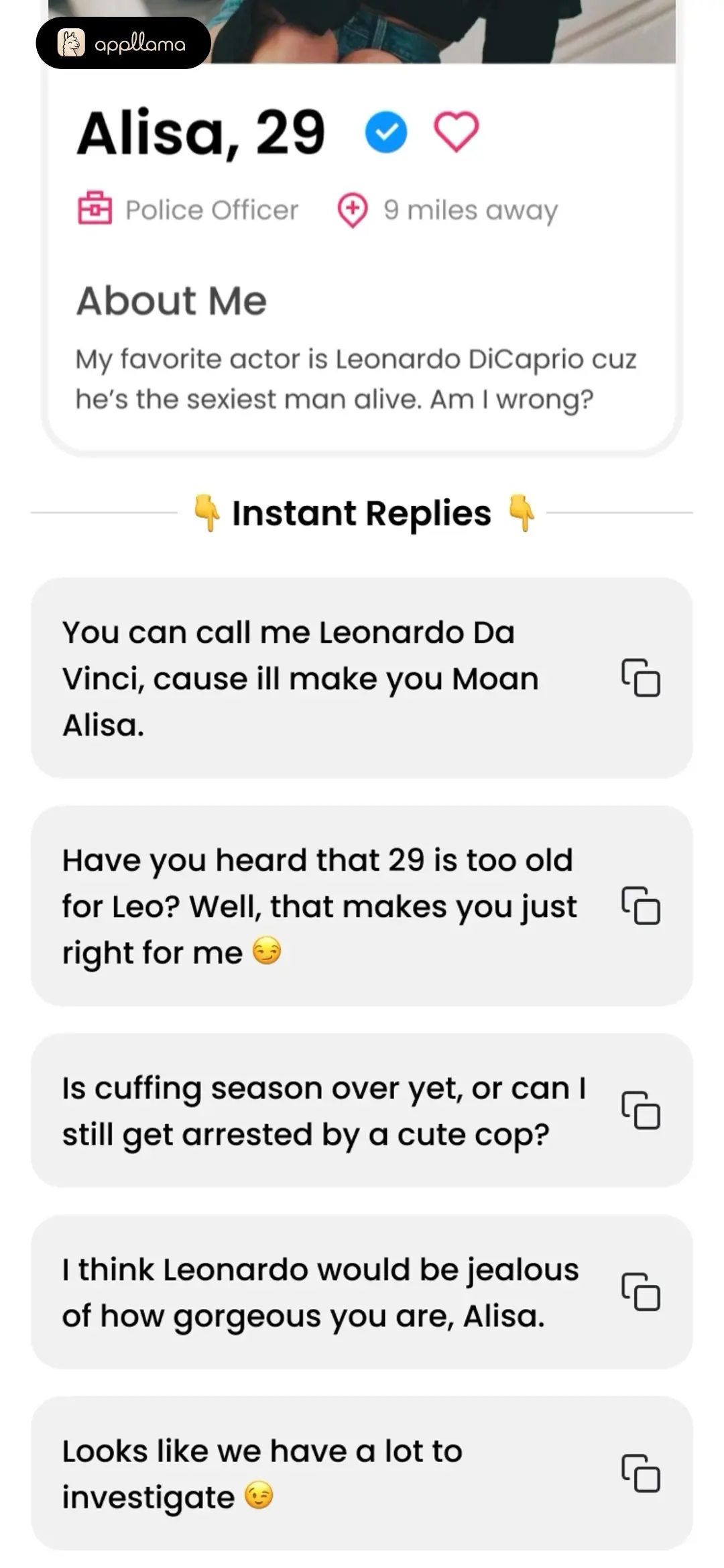 Reply Suggestions