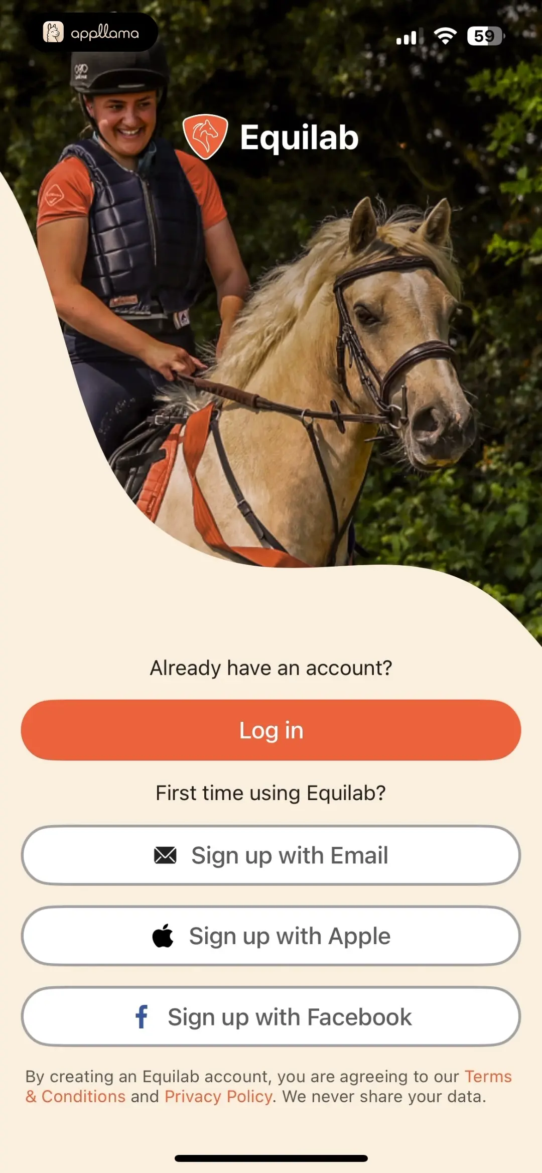 Login and Sign Up