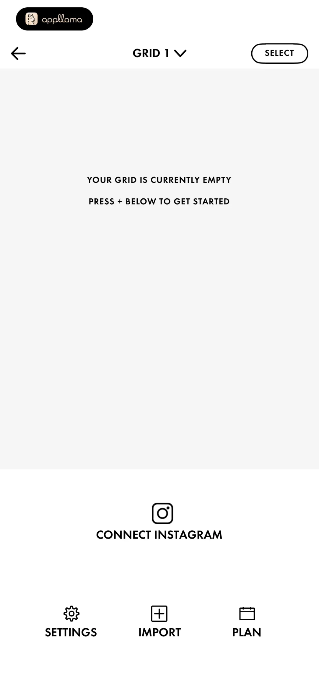 Empty Grid