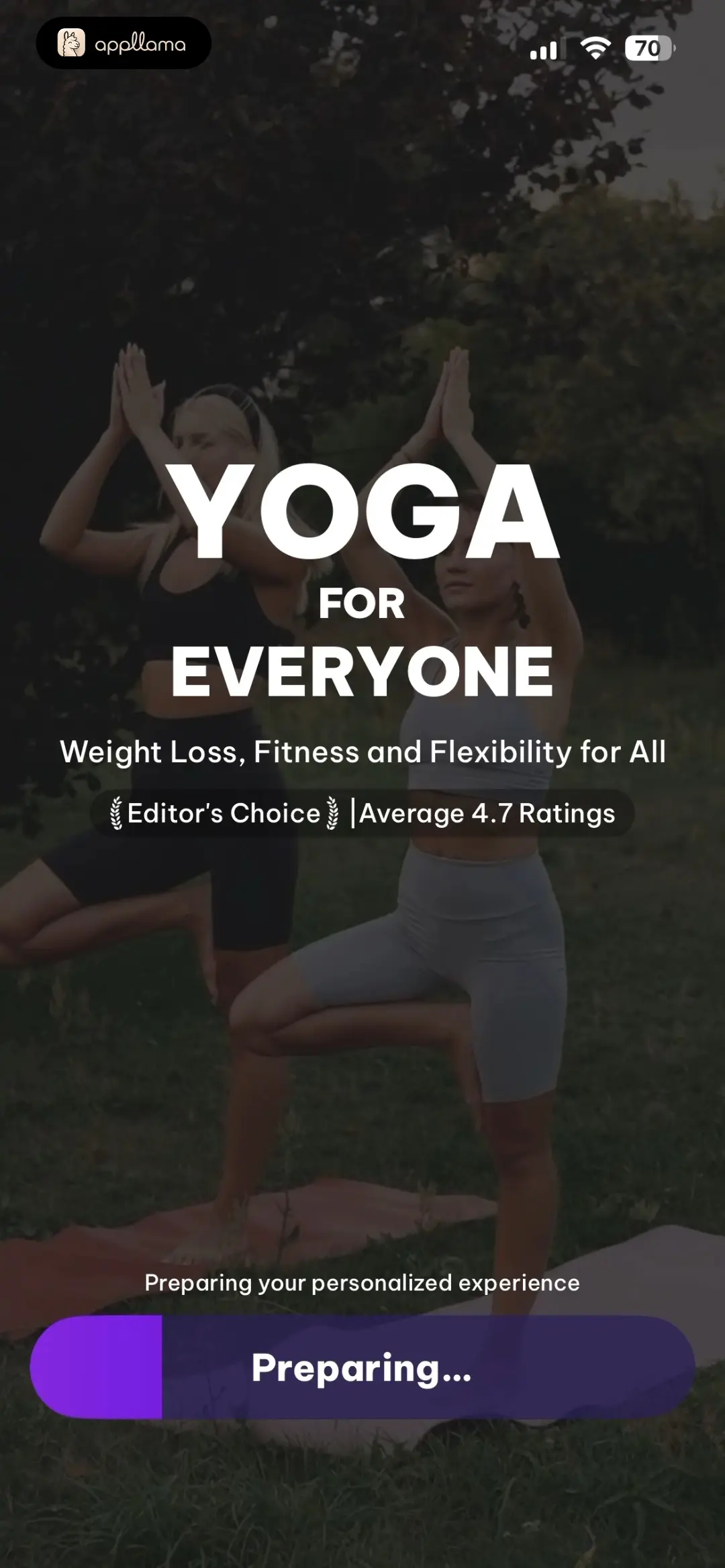 Daily Yoga: Yoga for Fitness® Personalization Loading