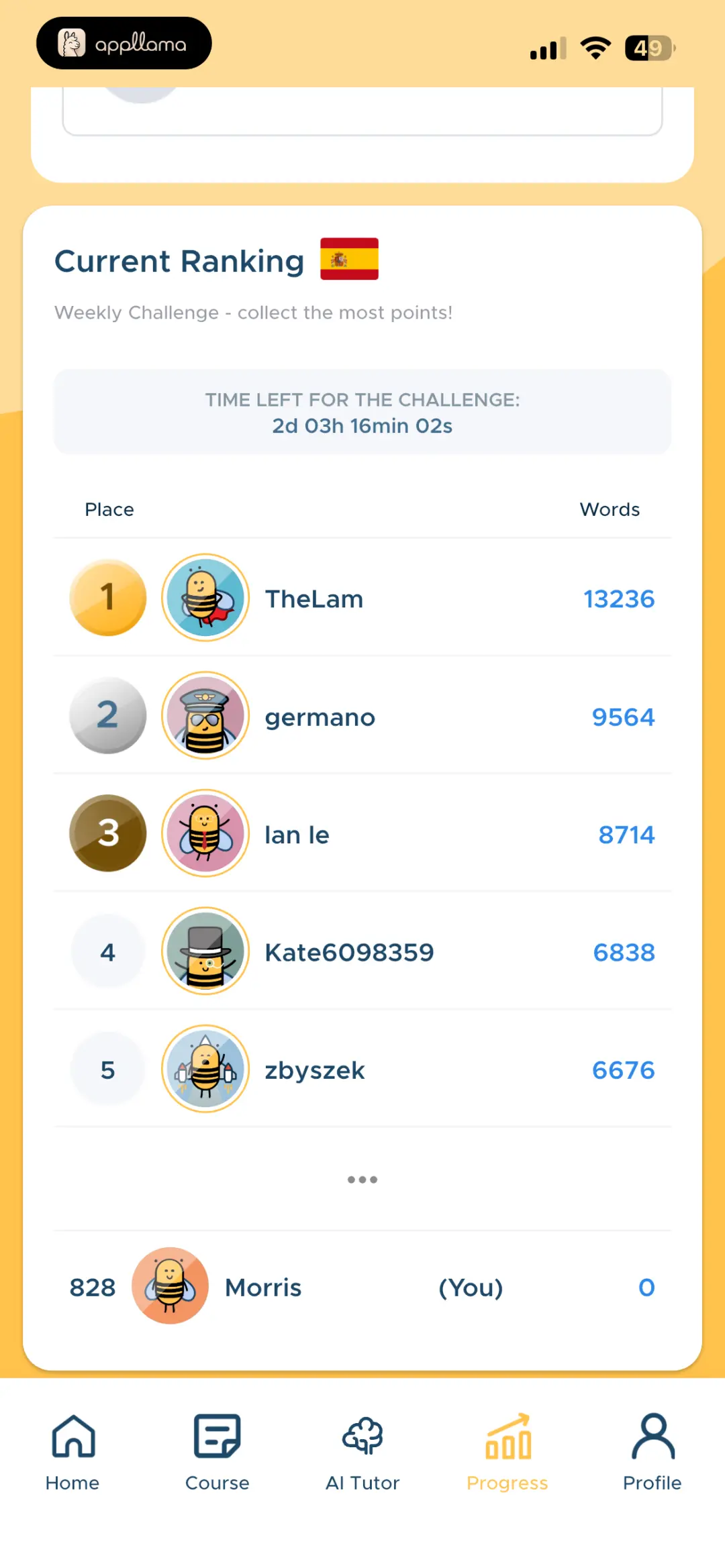 Leaderboard