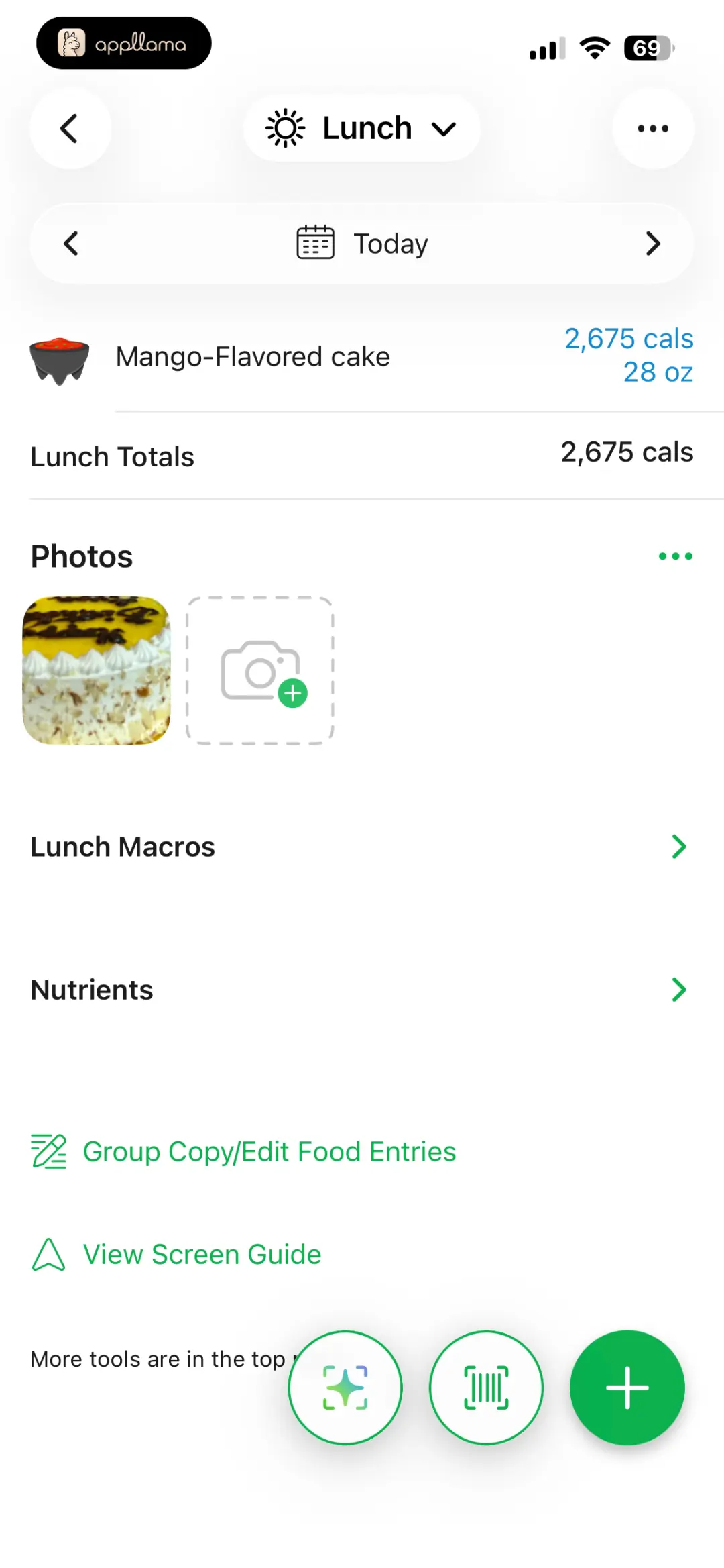 Food Diary