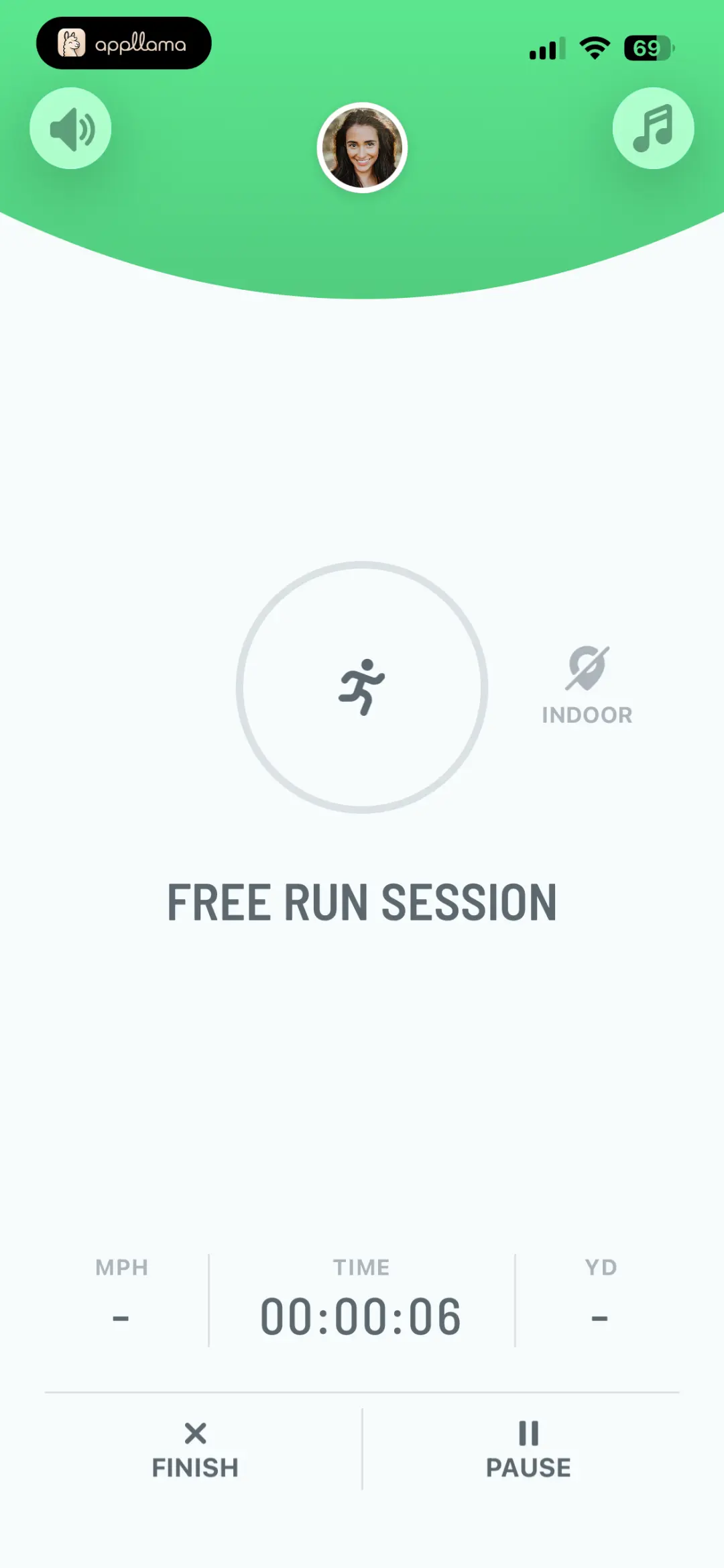 Active Free Run