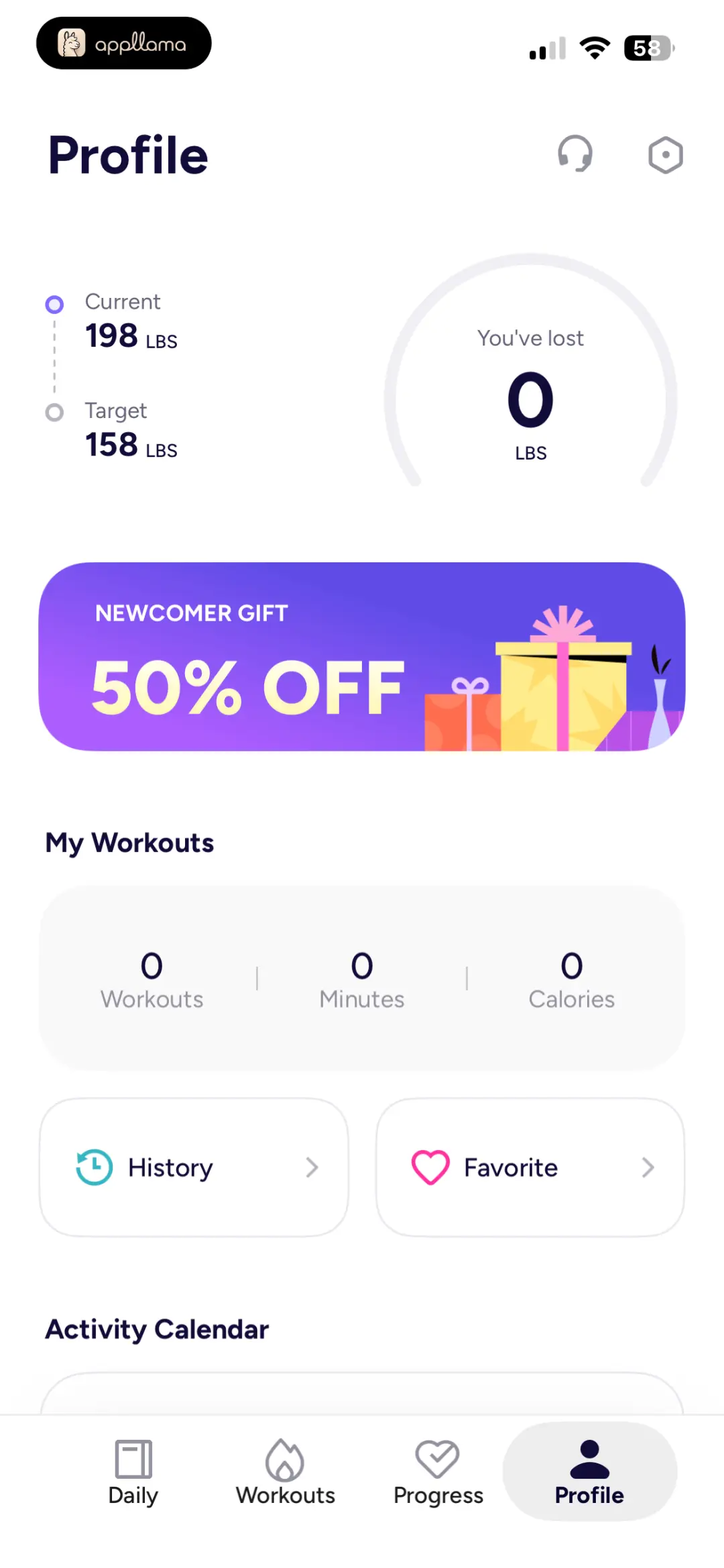 Profile Dashboard