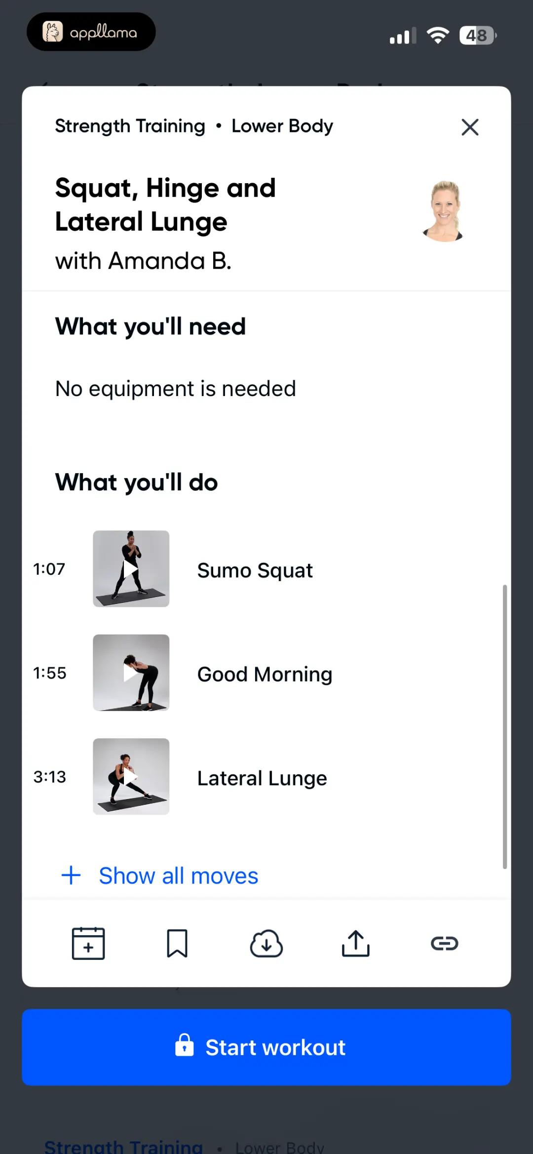 Workout Exercises