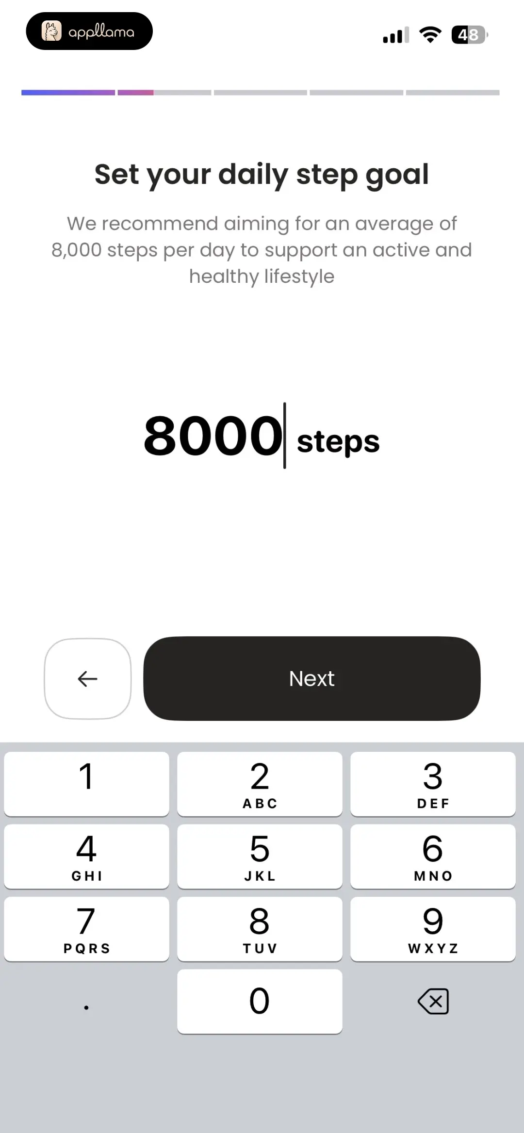 Daily Step Goal