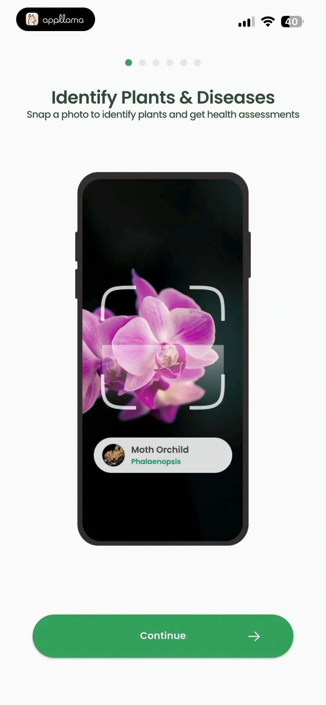 Plant ID Onboarding