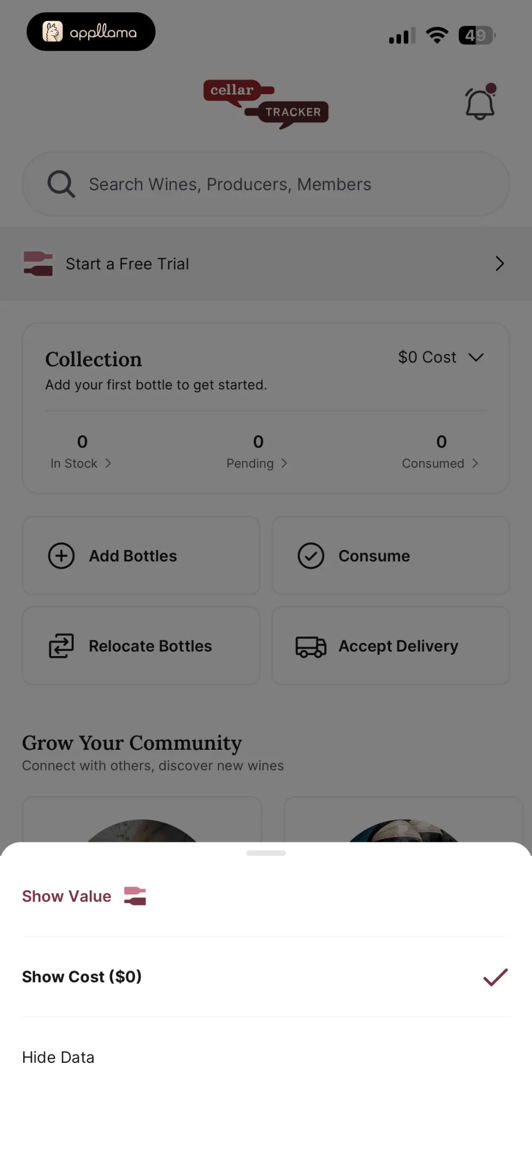 Collection Selector
