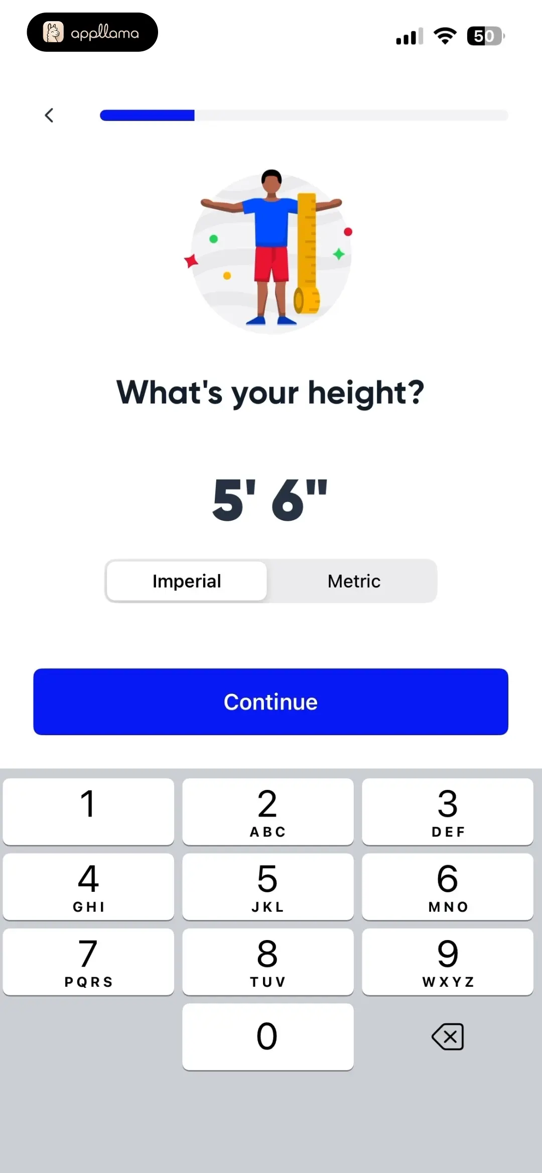 Height Entry