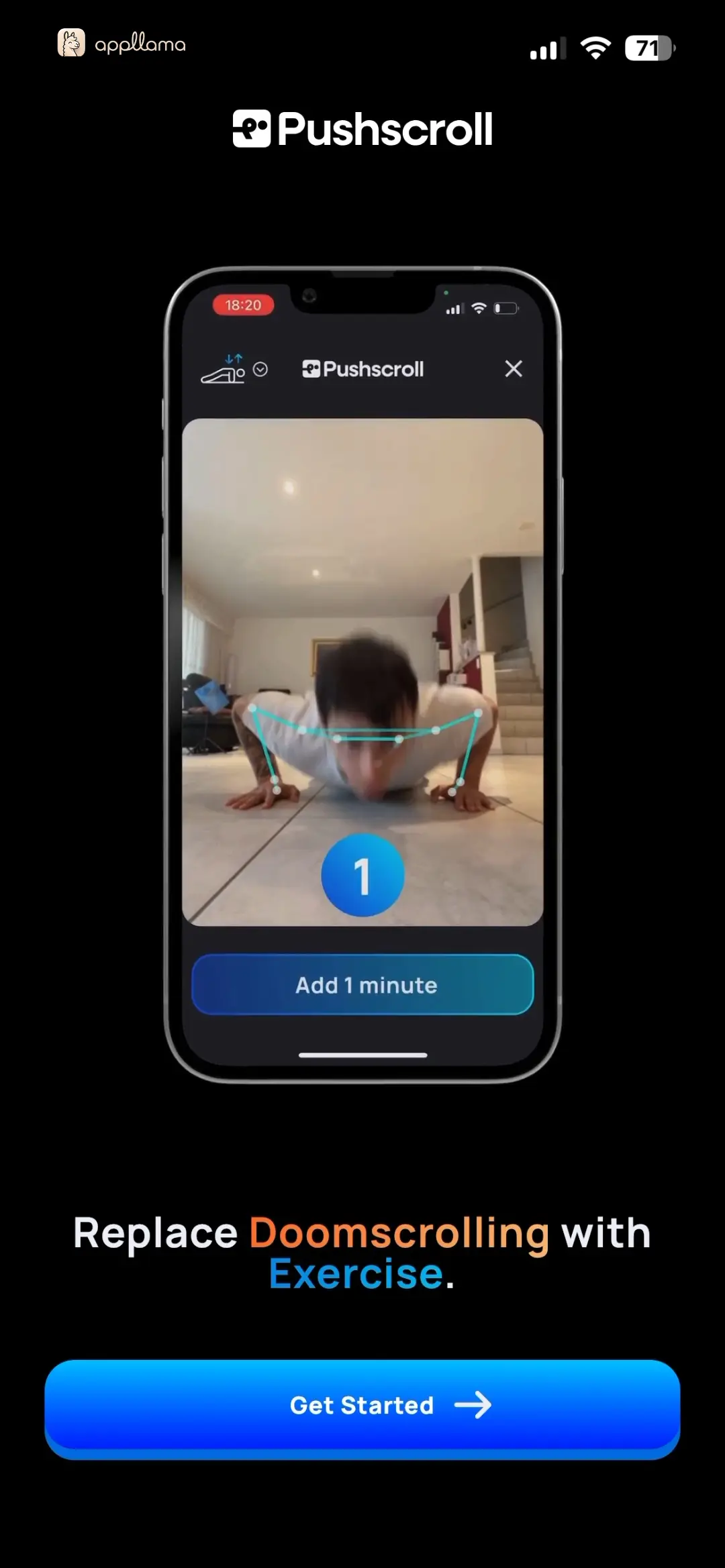 Pushup Camera Counter