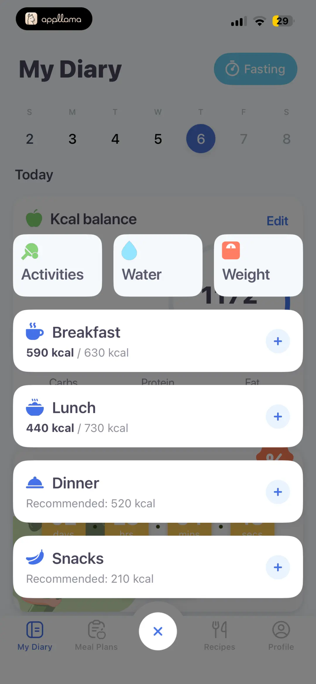 Quick Add Menu