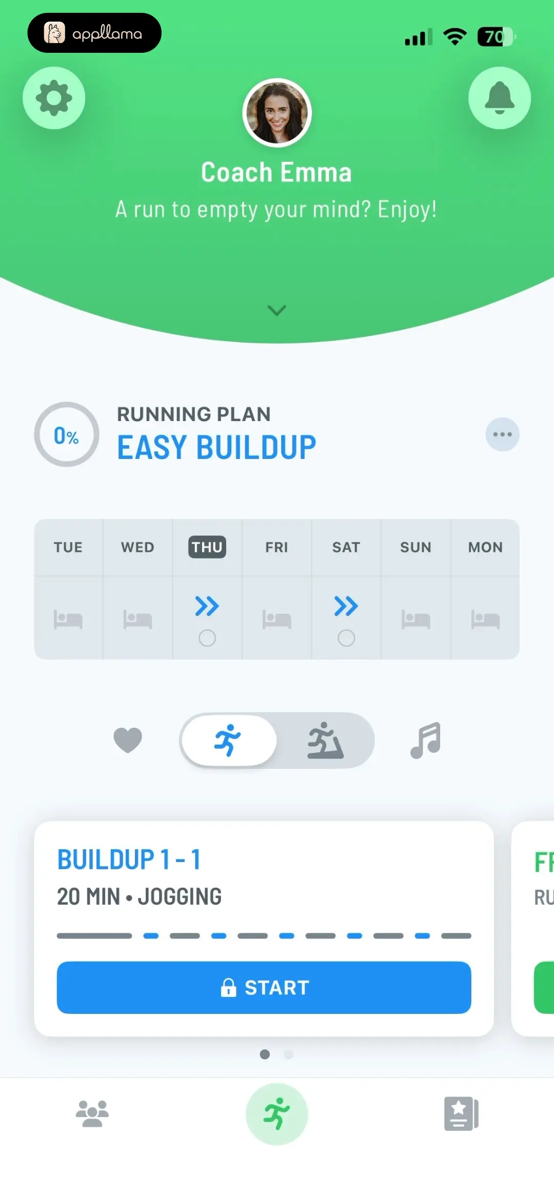 Training Dashboard