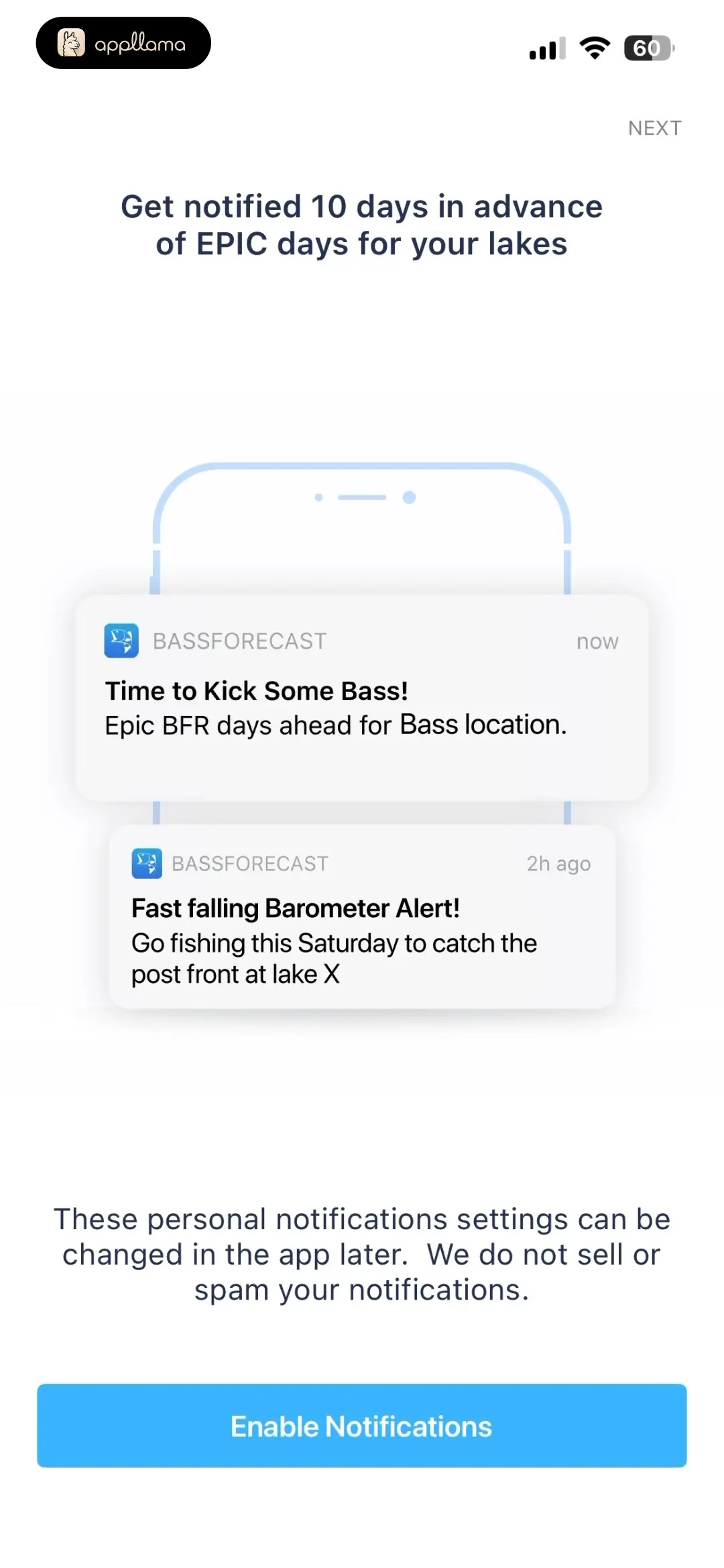 Notification Opt-In