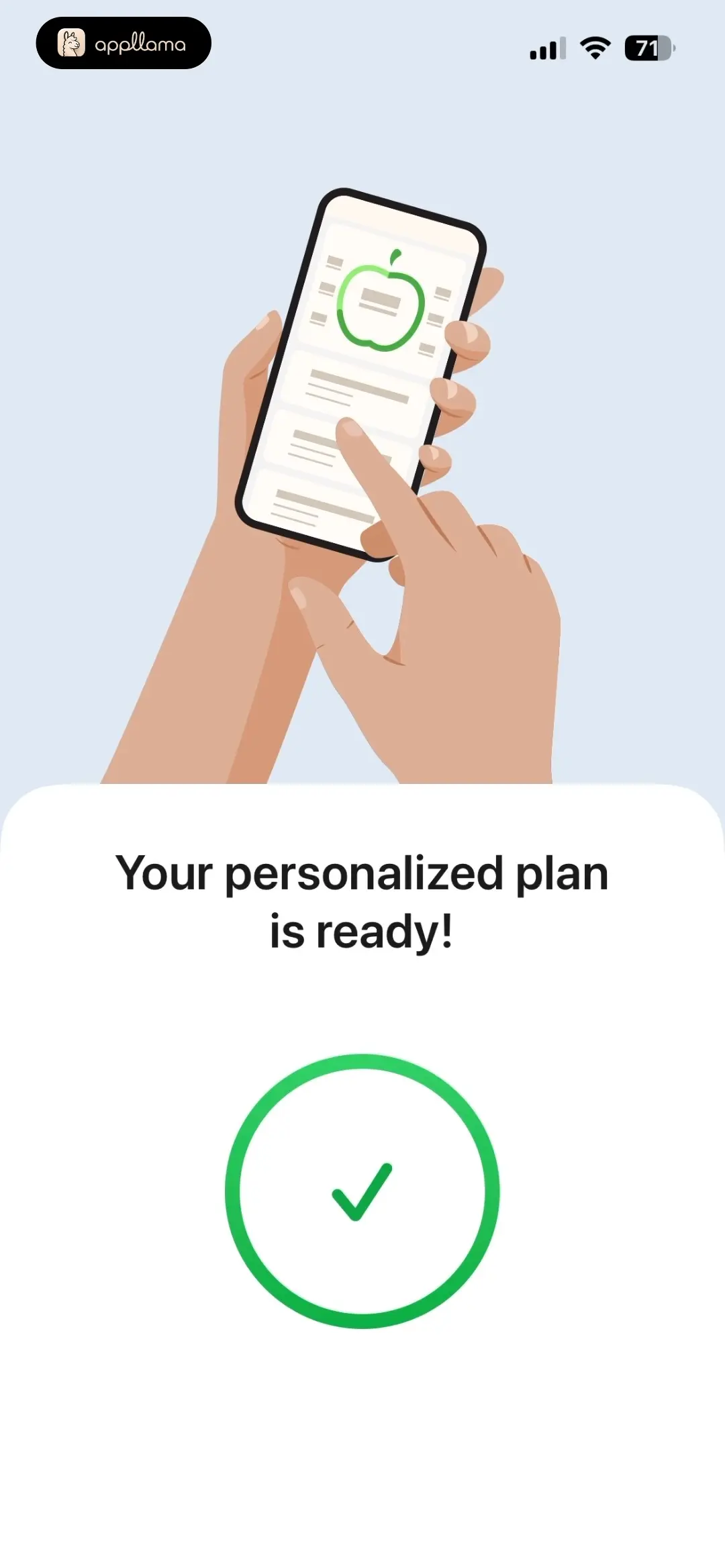 Plan Ready