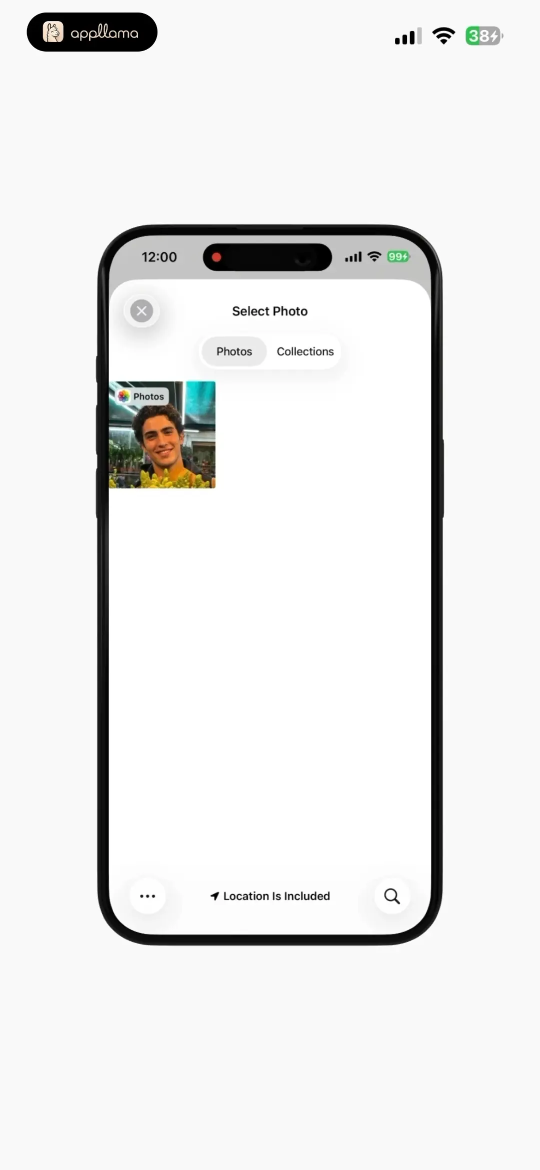 Sherlock: AI Face Search Image Source Picker