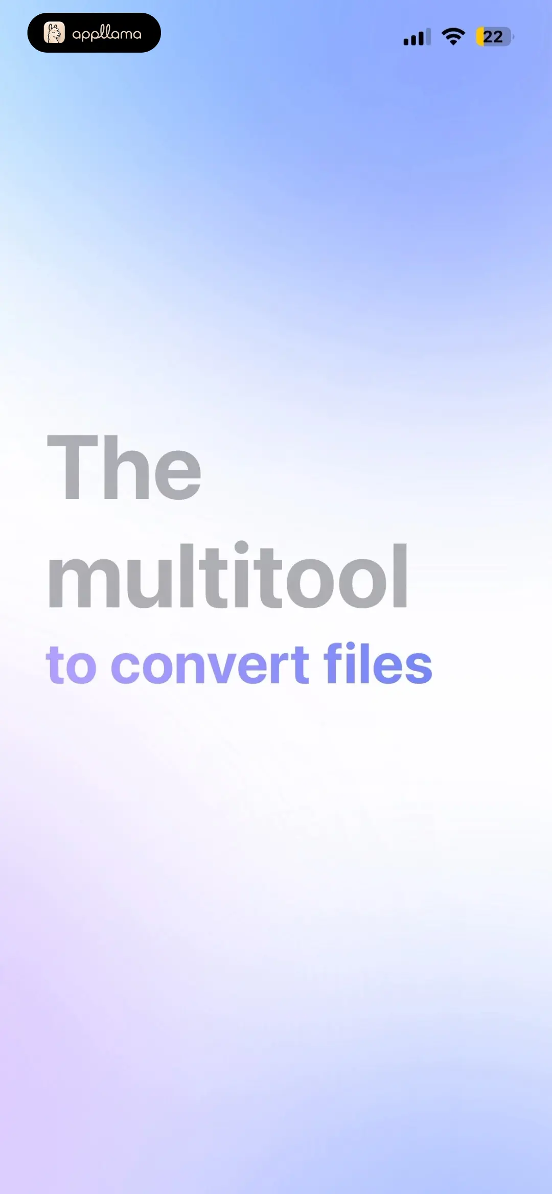 File Convert Intro