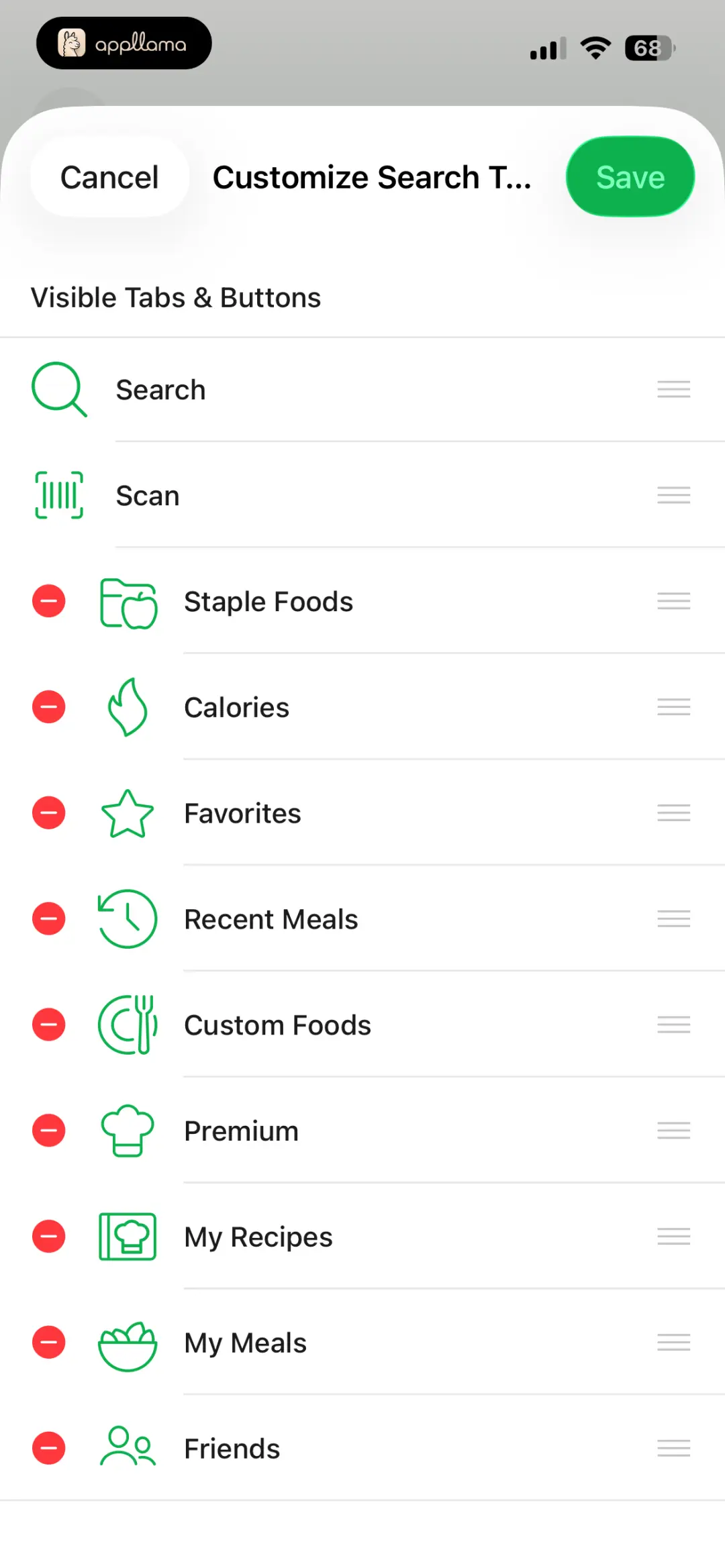 Ingredient Picker