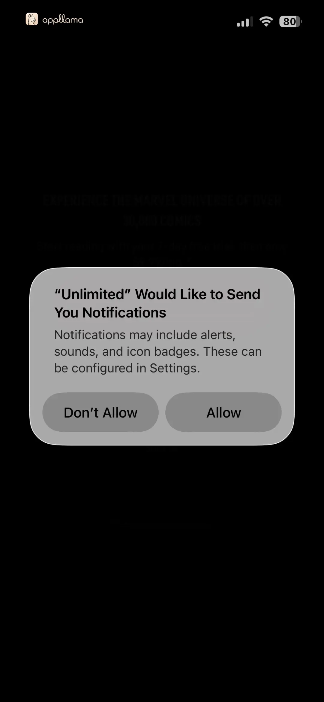 System Notification Permission