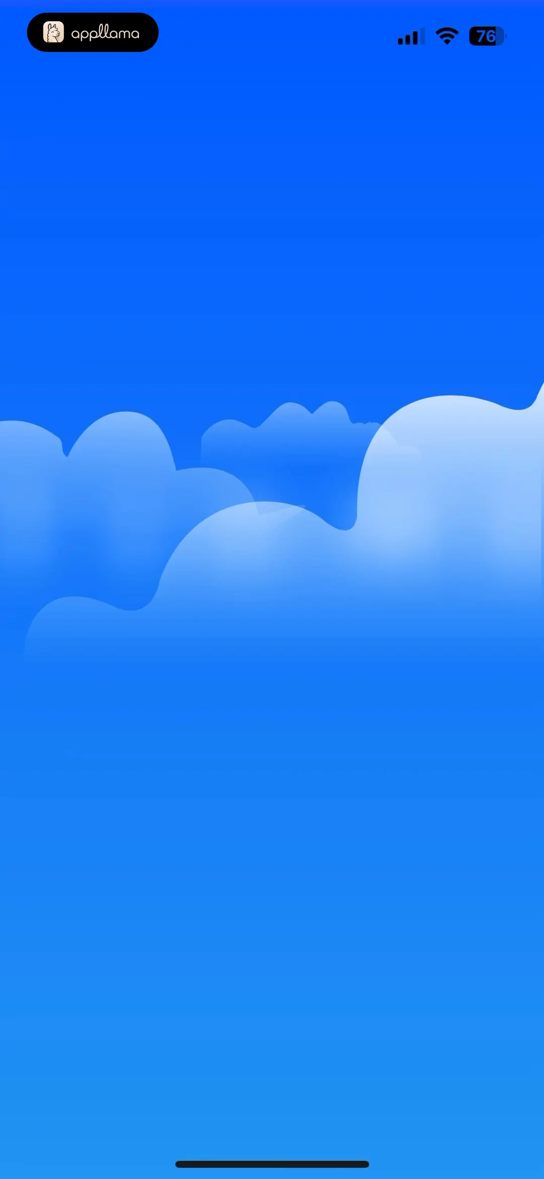 Animated Cloud Splash