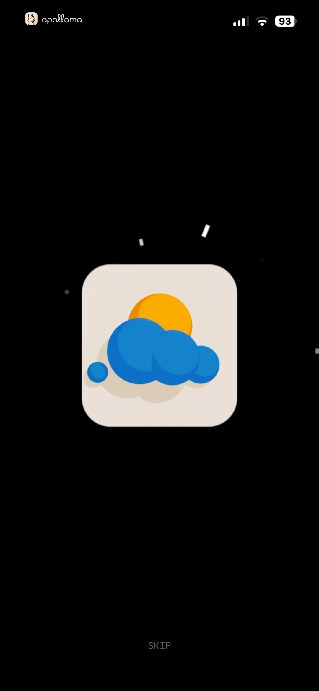 Weather Icon Onboarding