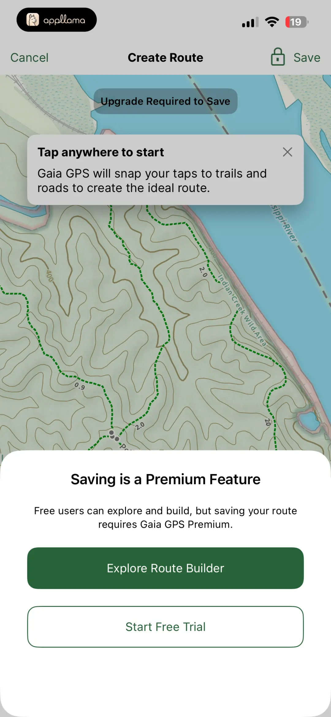 Create Route Paywall