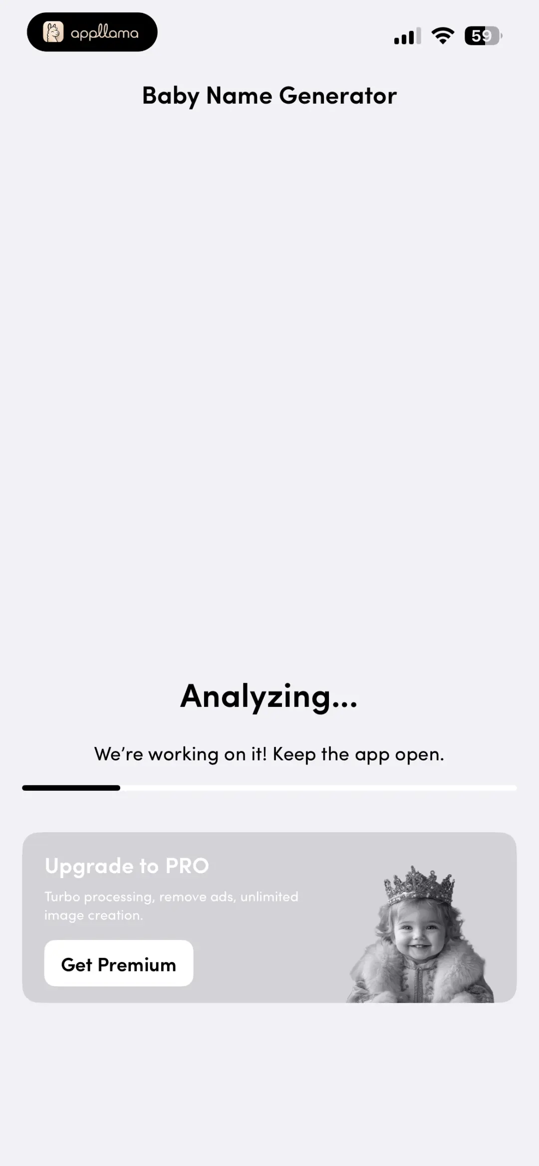 Name Generation Loading