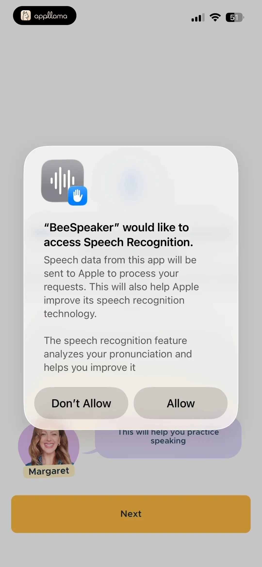 Speech Permission