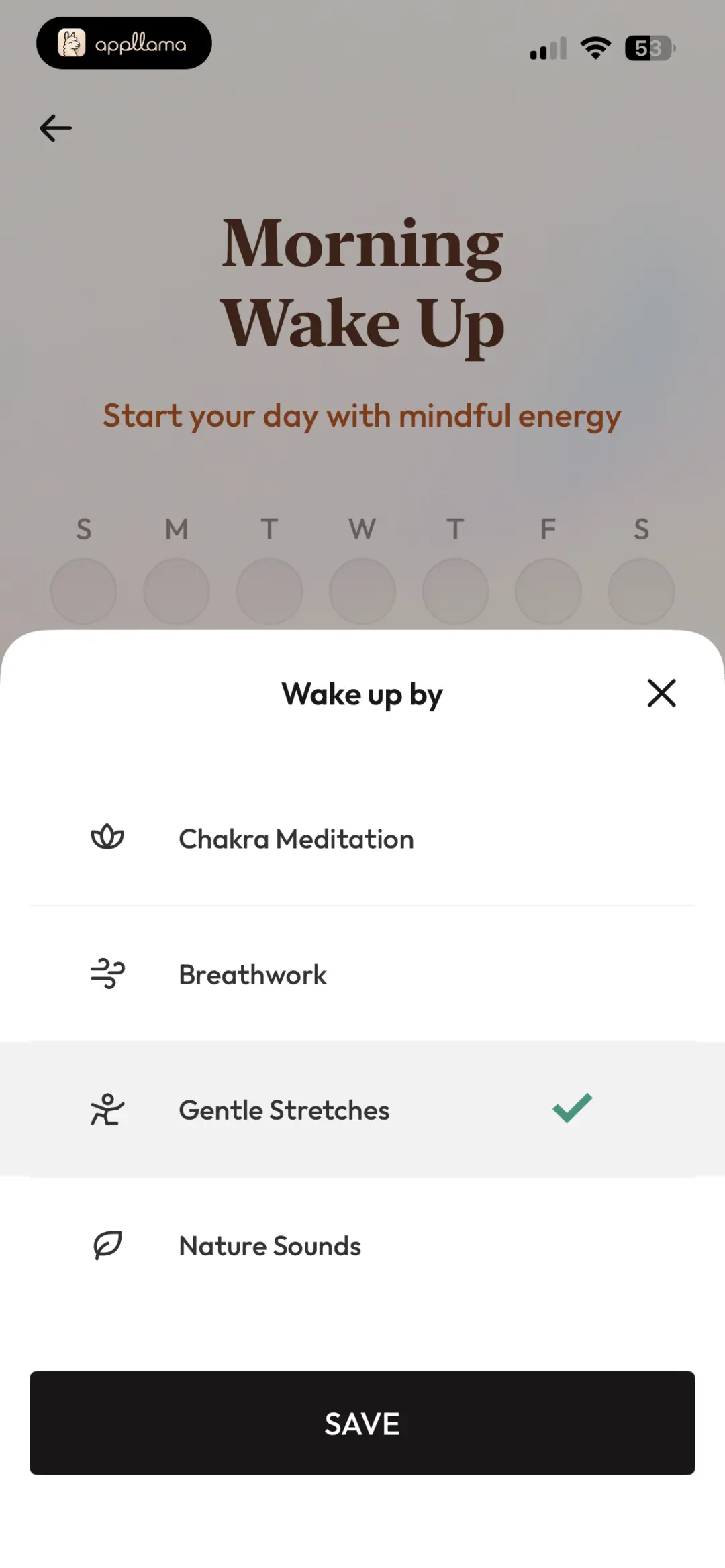 Routine Activity Picker