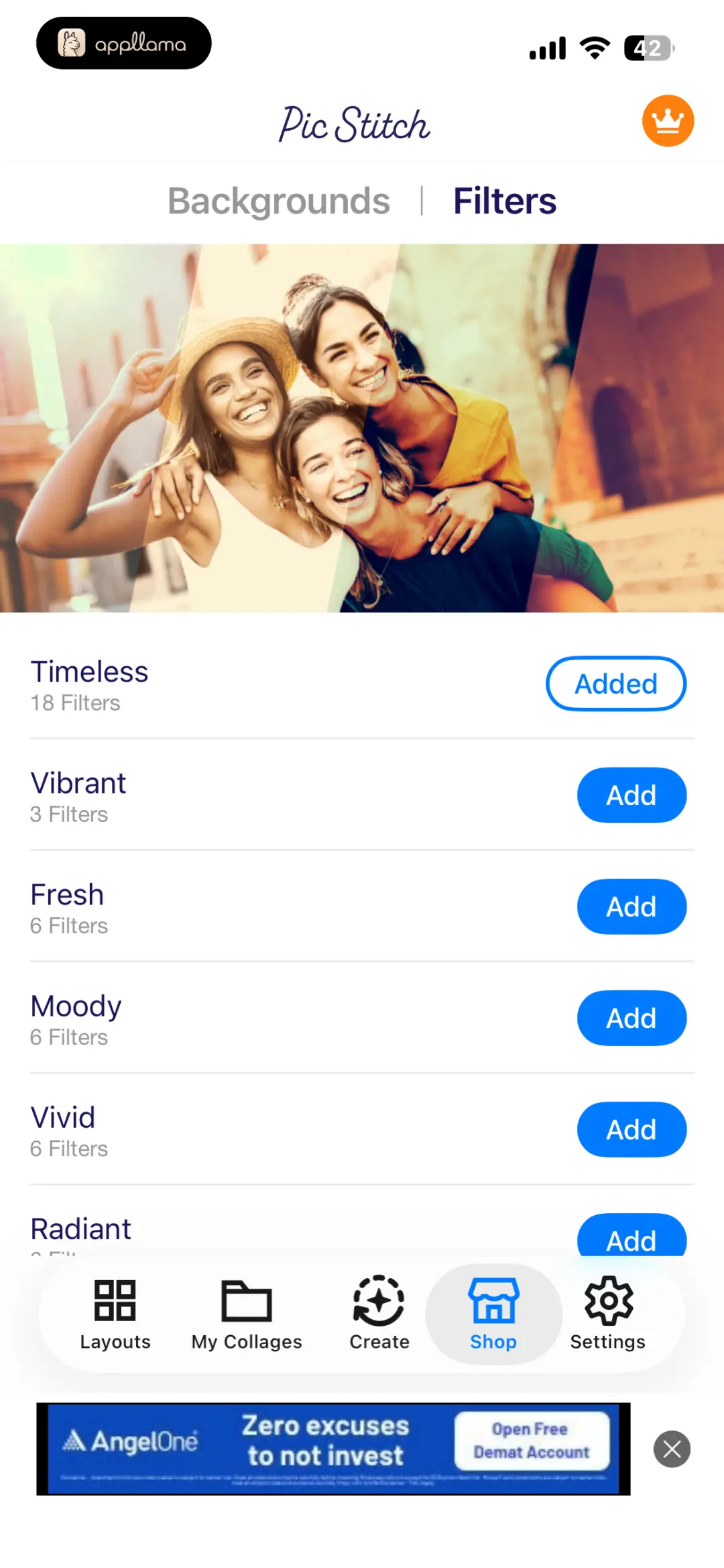 Filters Store