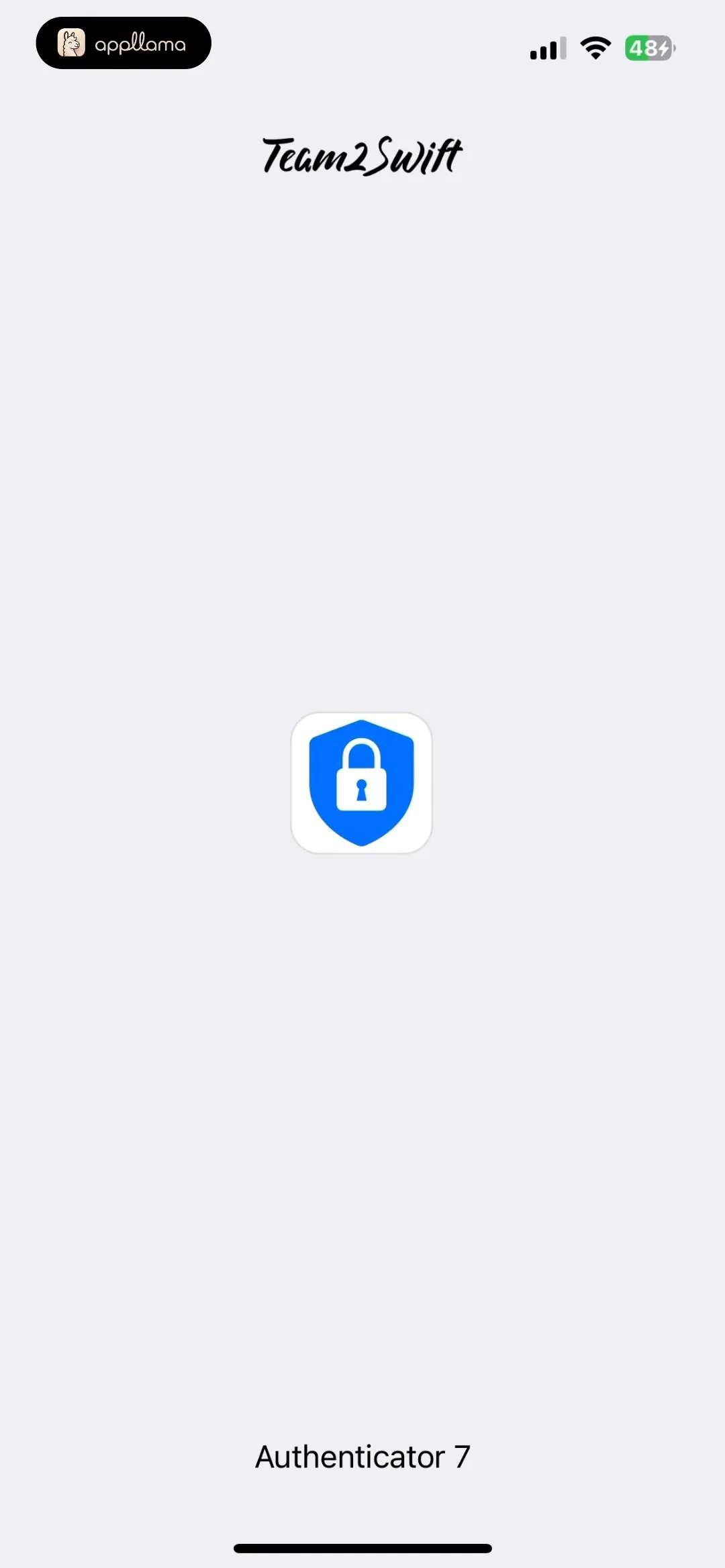 Authenticator · App Splash