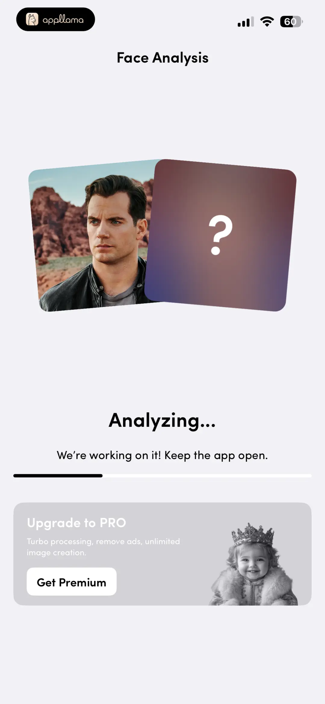 Face Analysis Loading