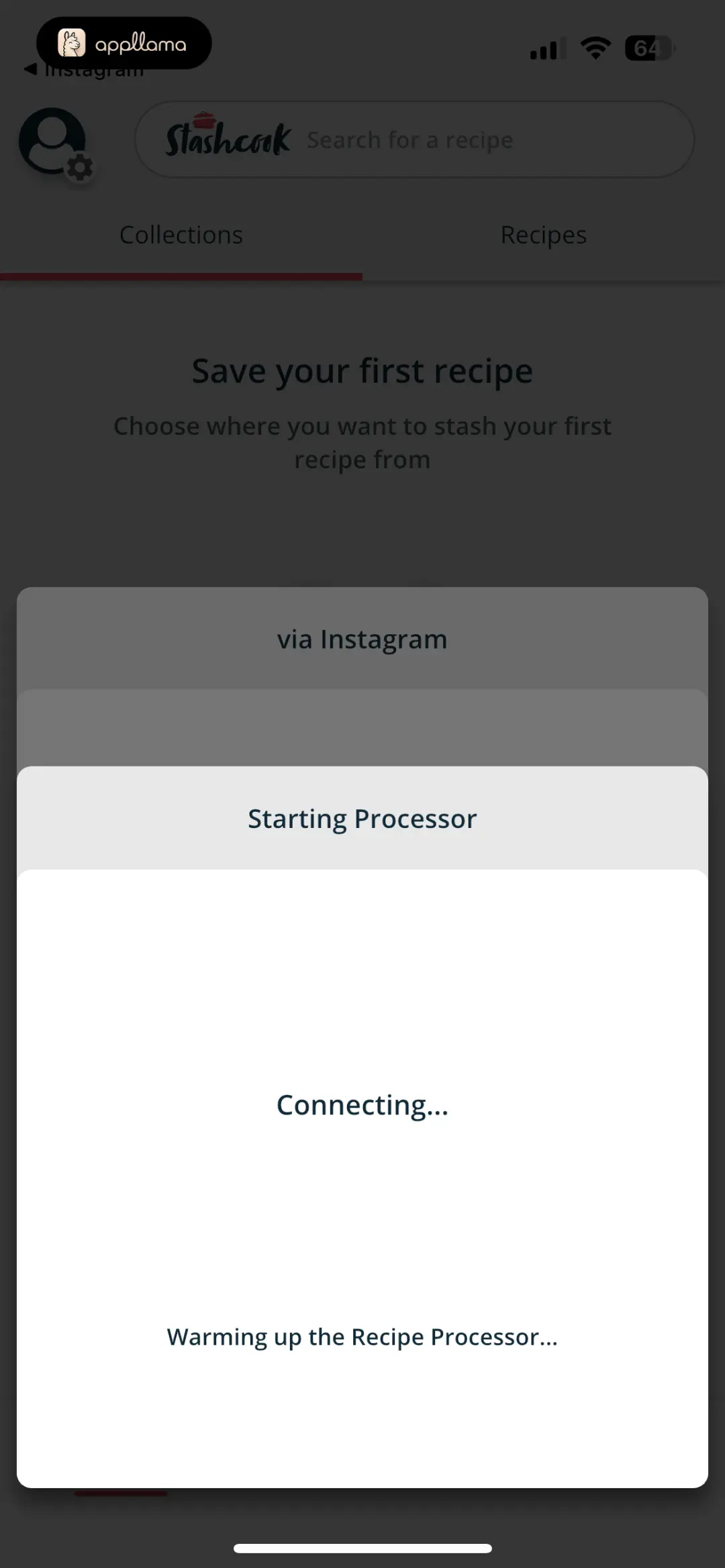 Recipe Import Processing