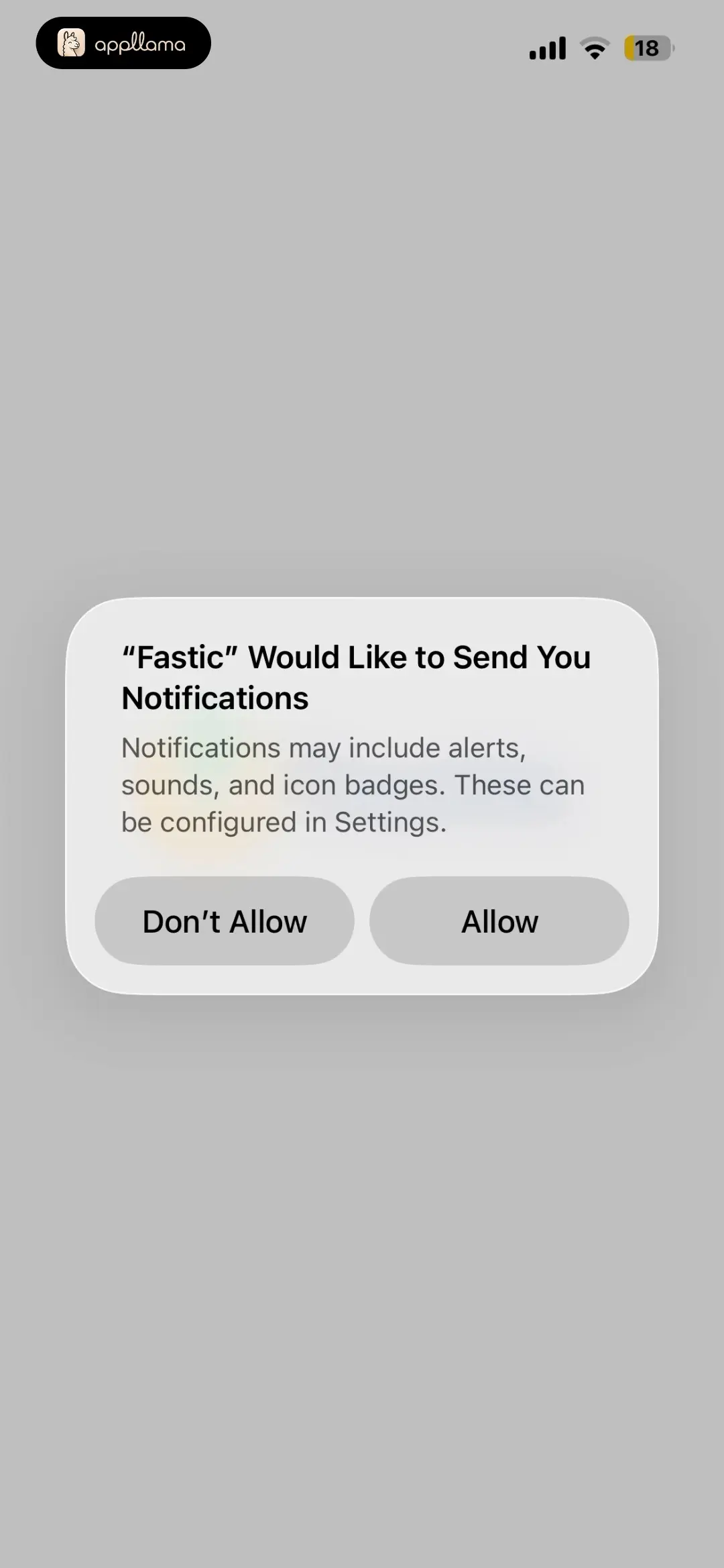 Notification Permission