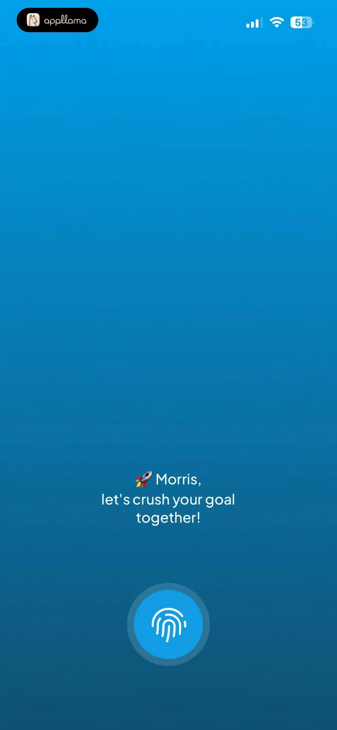Goal Commitment Interstitial