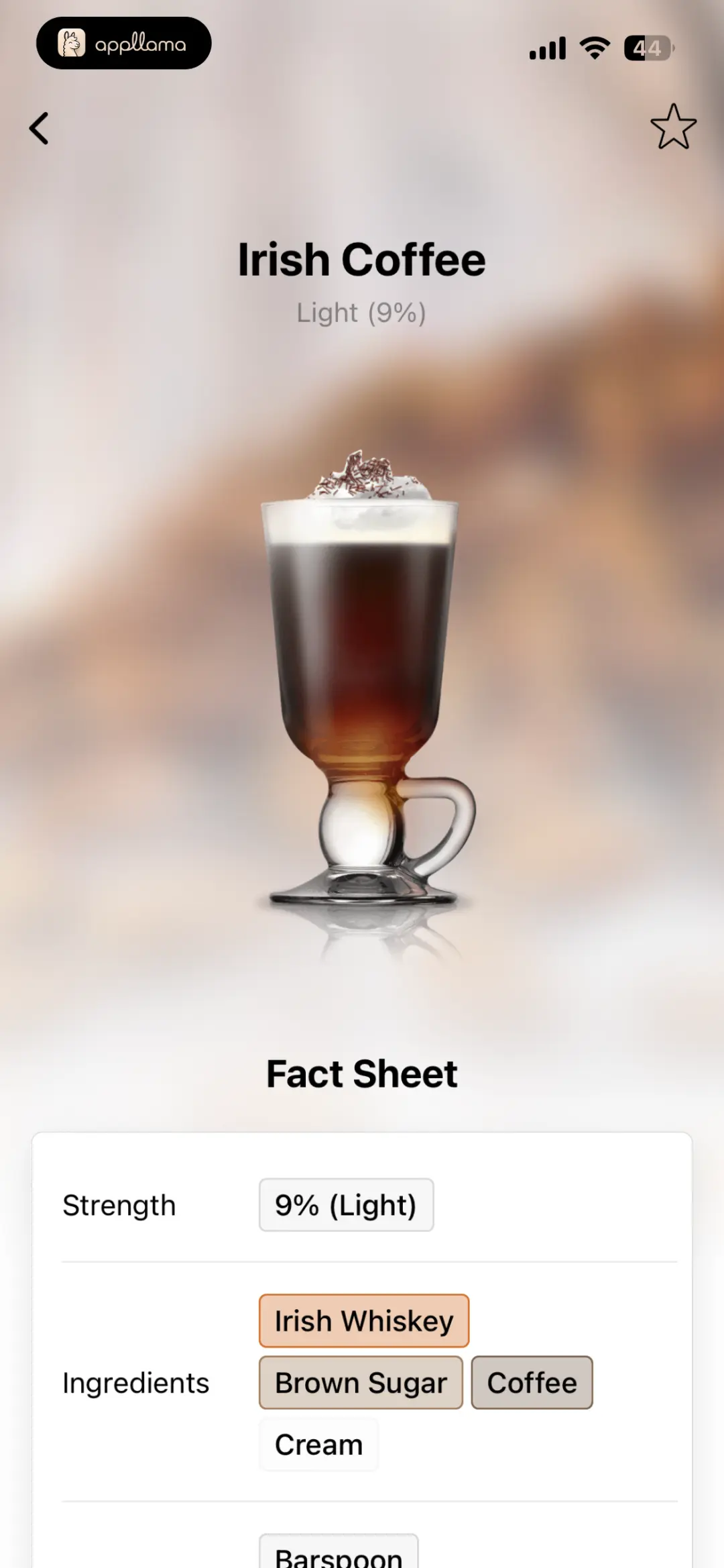 Irish Coffee Recipe