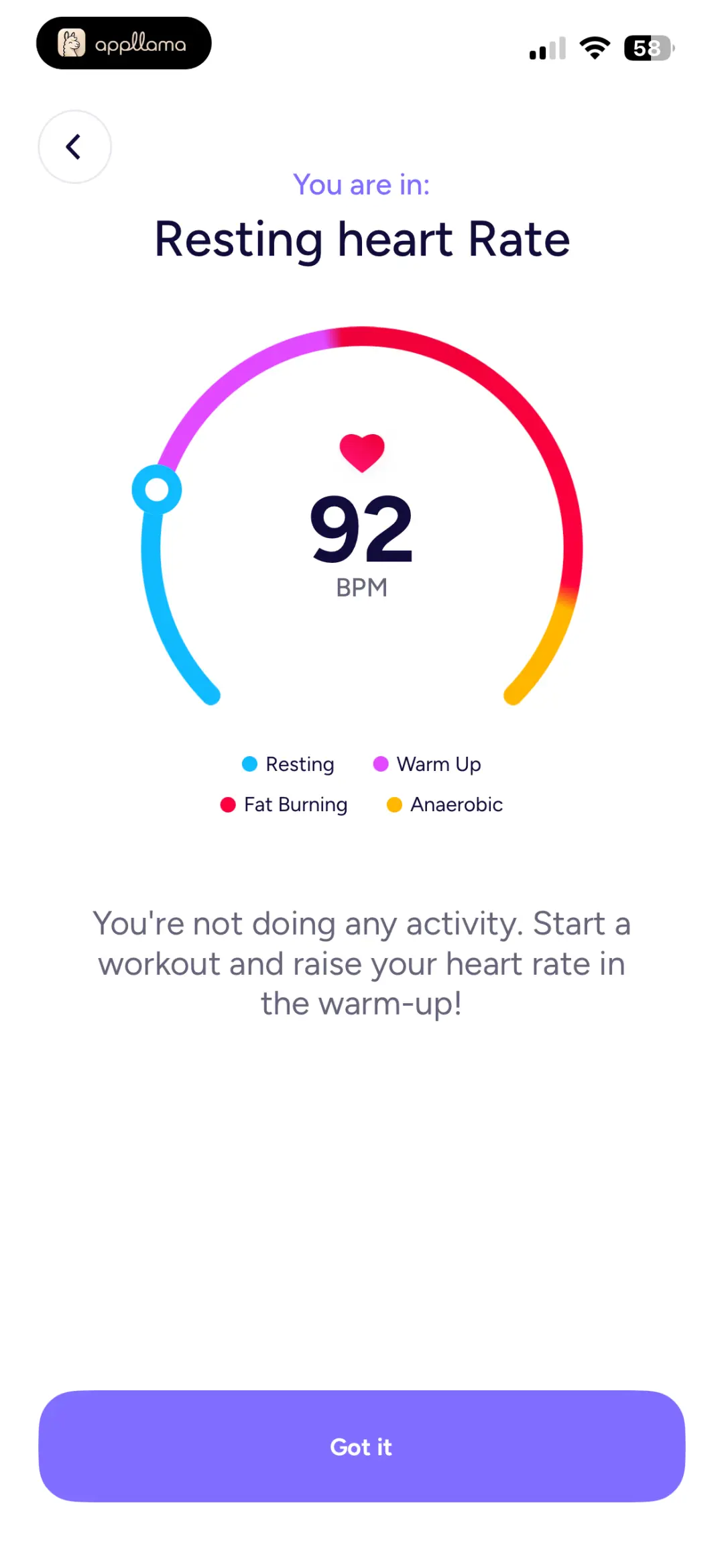 Heart Rate Result
