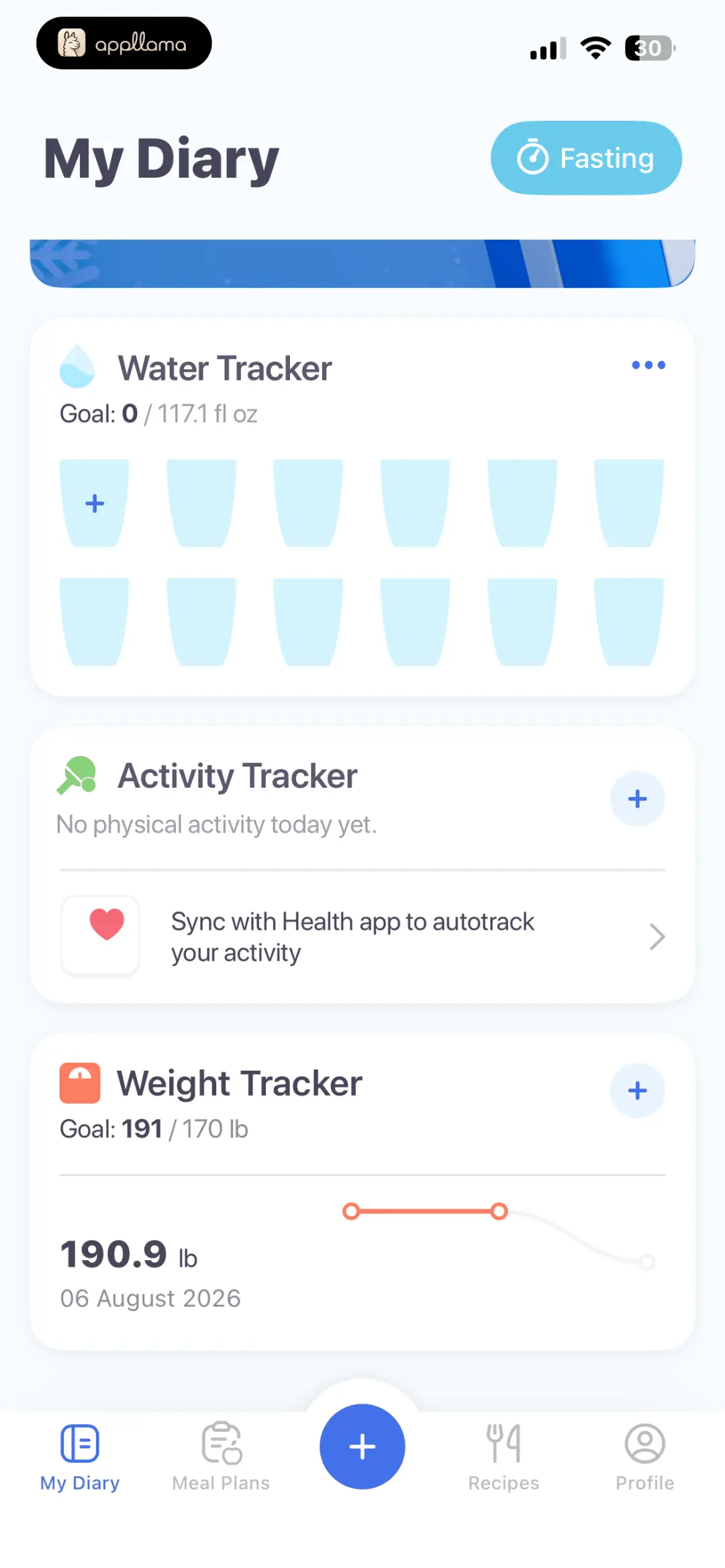 Tracker Dashboard Expanded