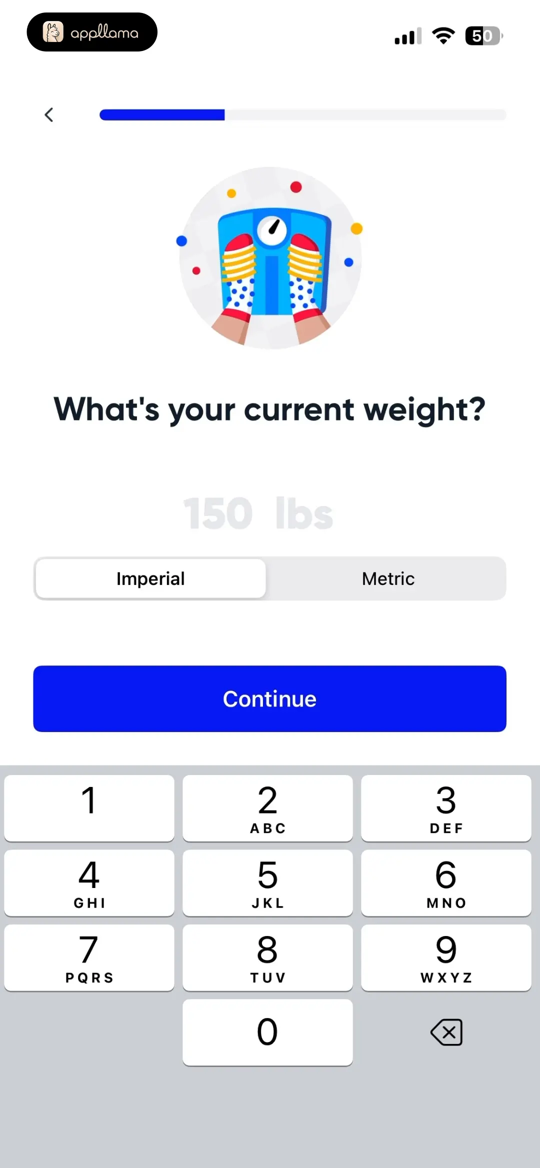 Weight Entry