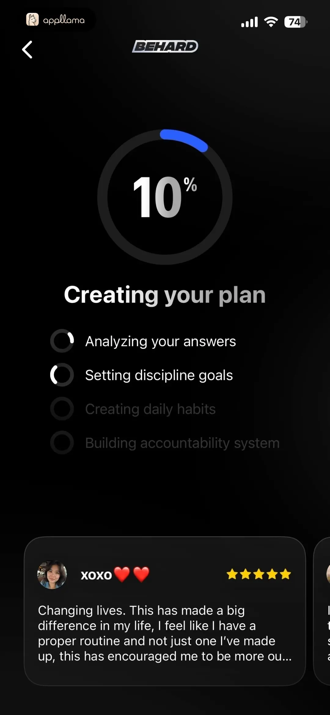Plan Generation