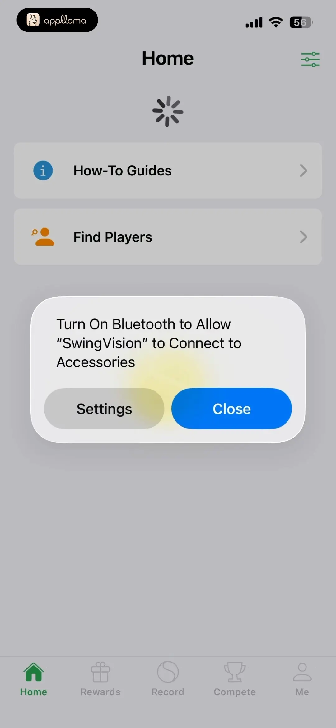 Home Permission Alert