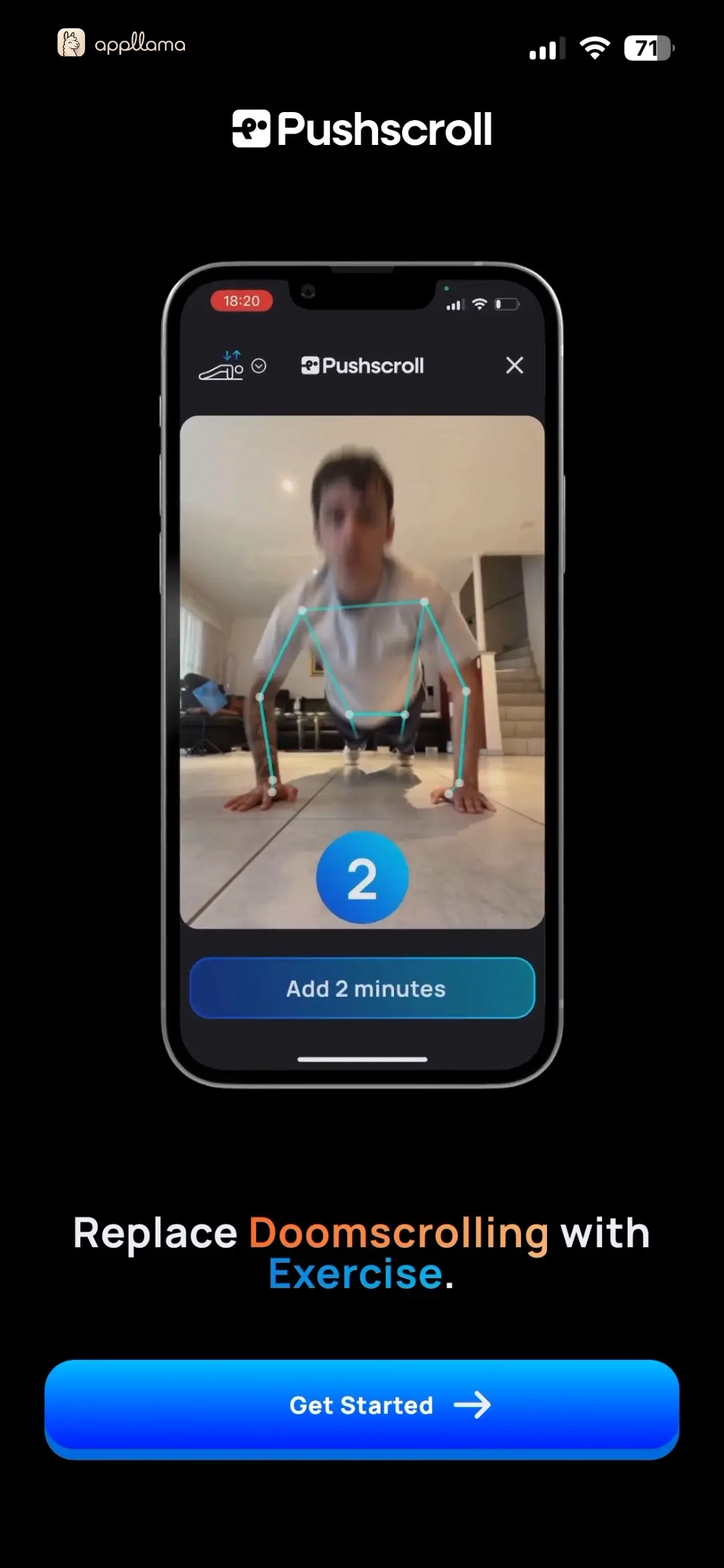 Pushup Camera Counter