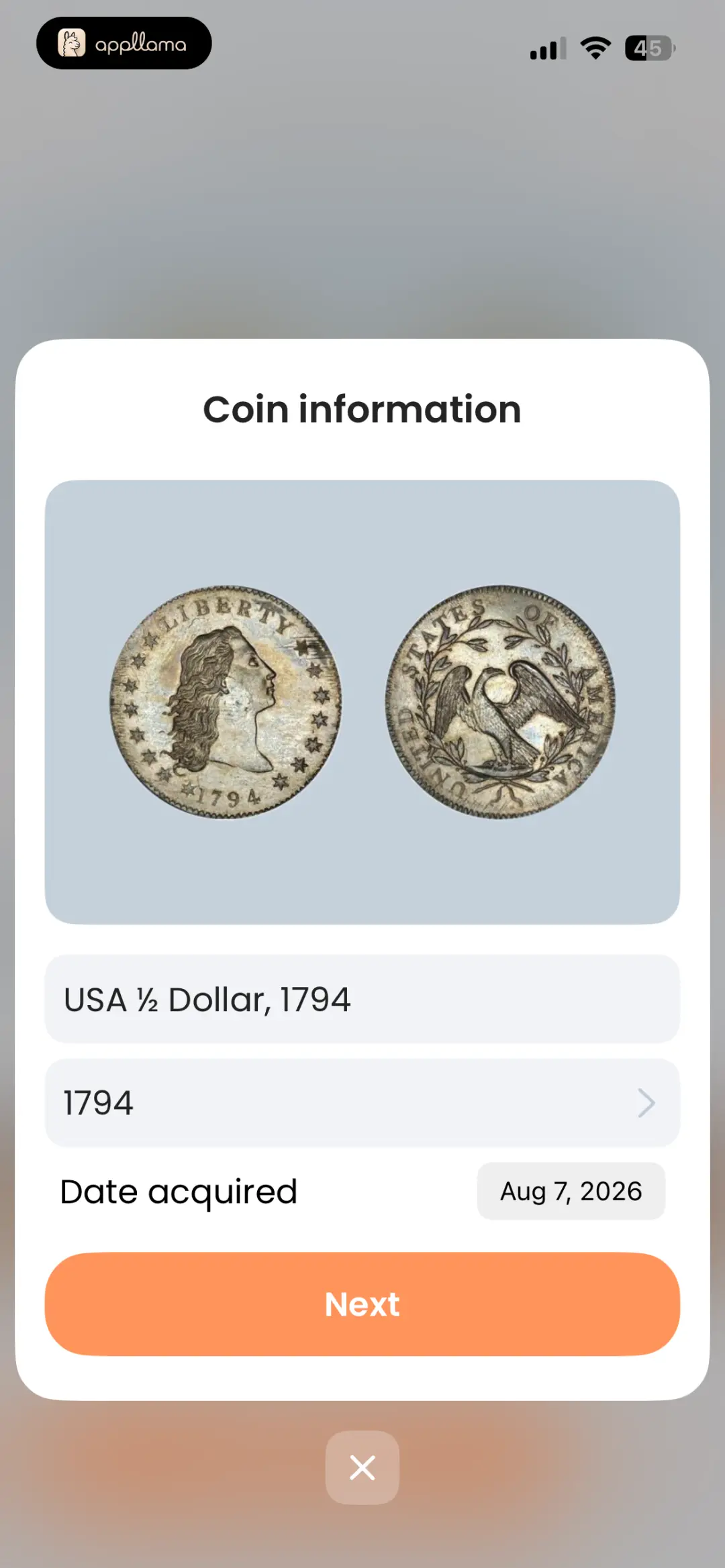 Add Coin Information