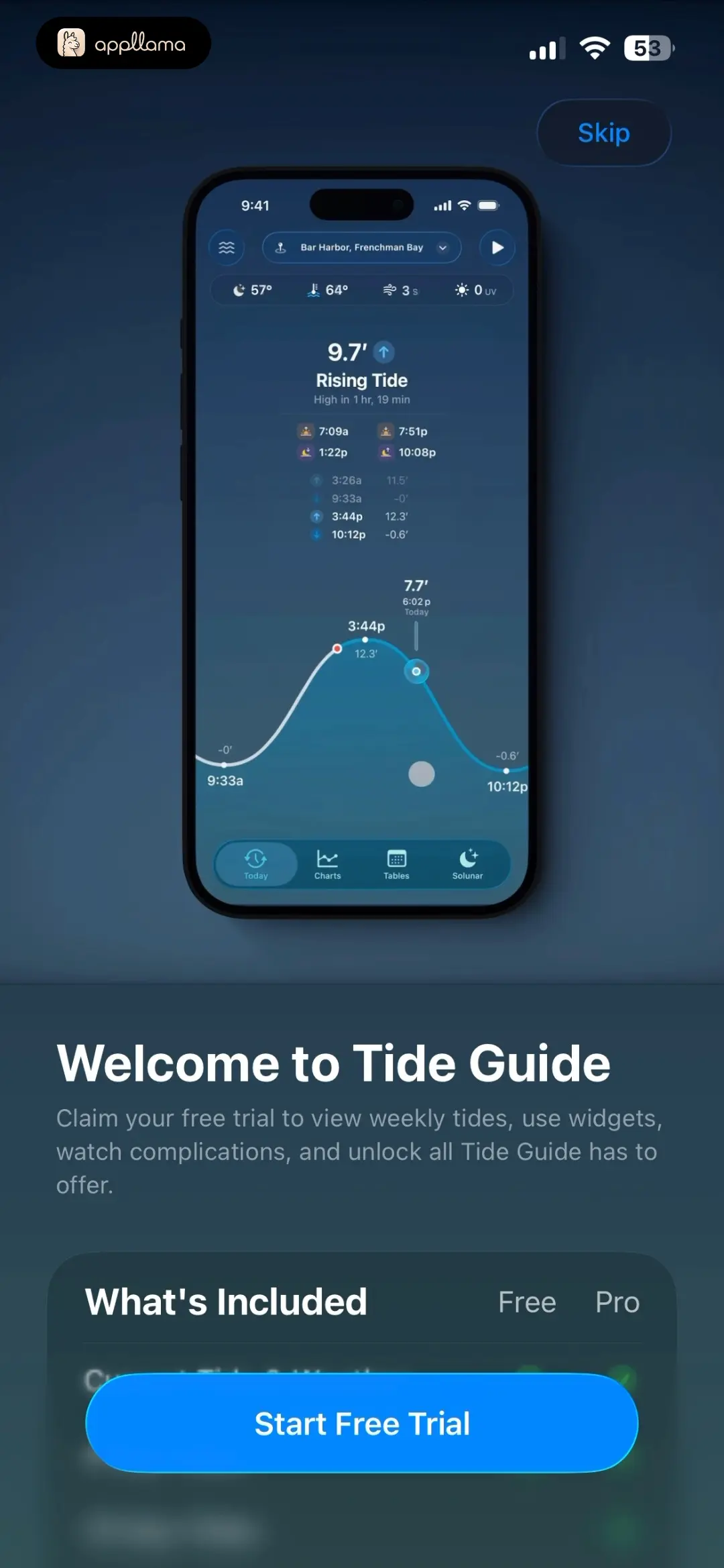 Tide Guide: Charts & Tables Subscription Offer