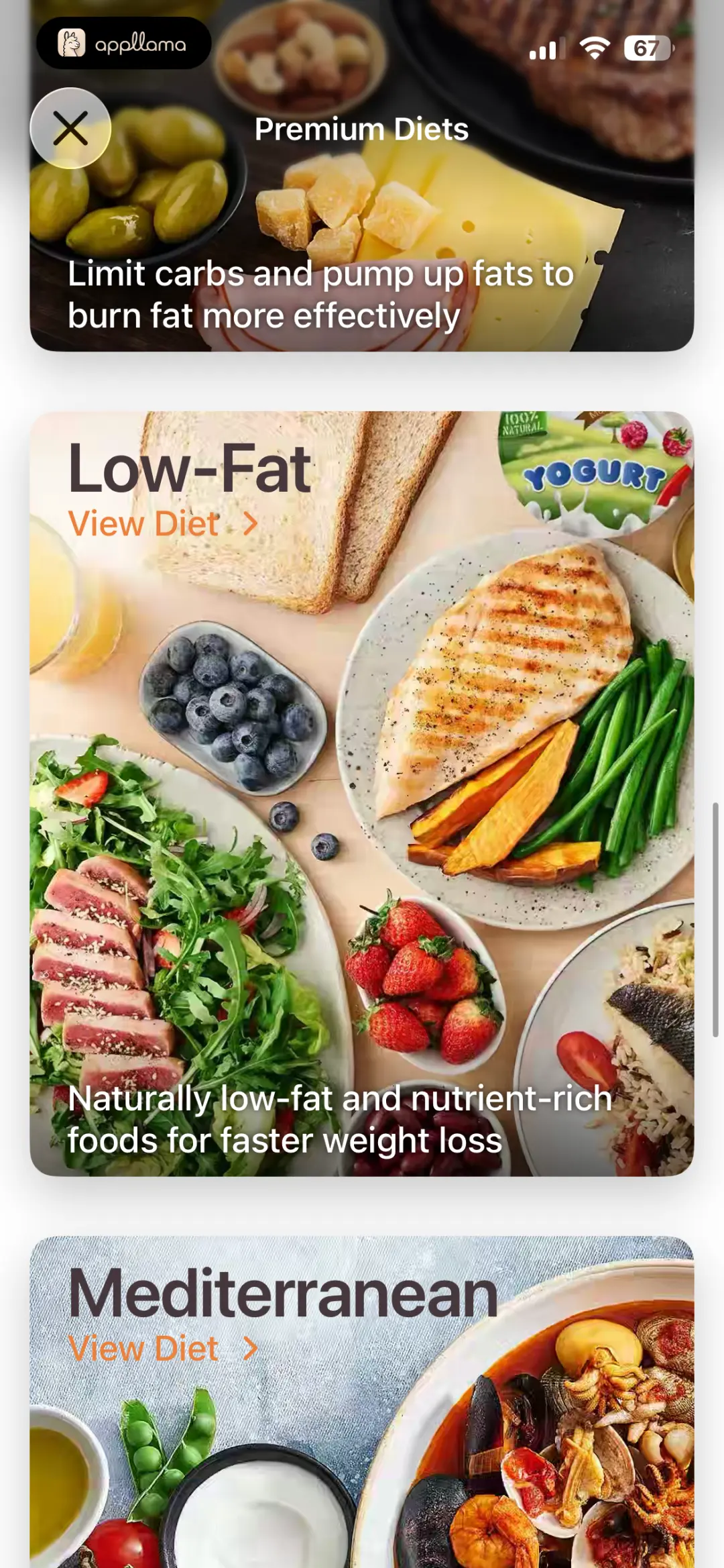 Diet Plan Library