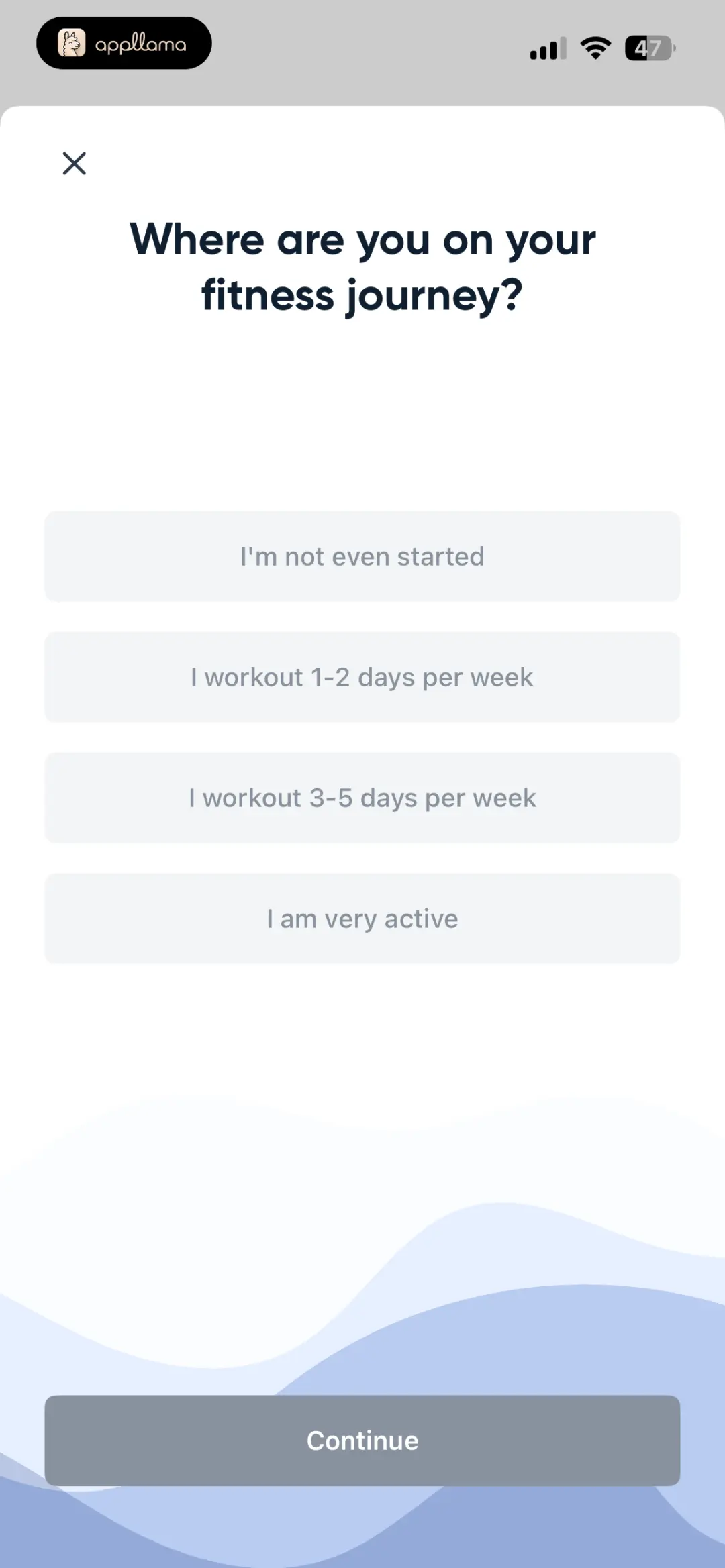 Fitness Journey Step