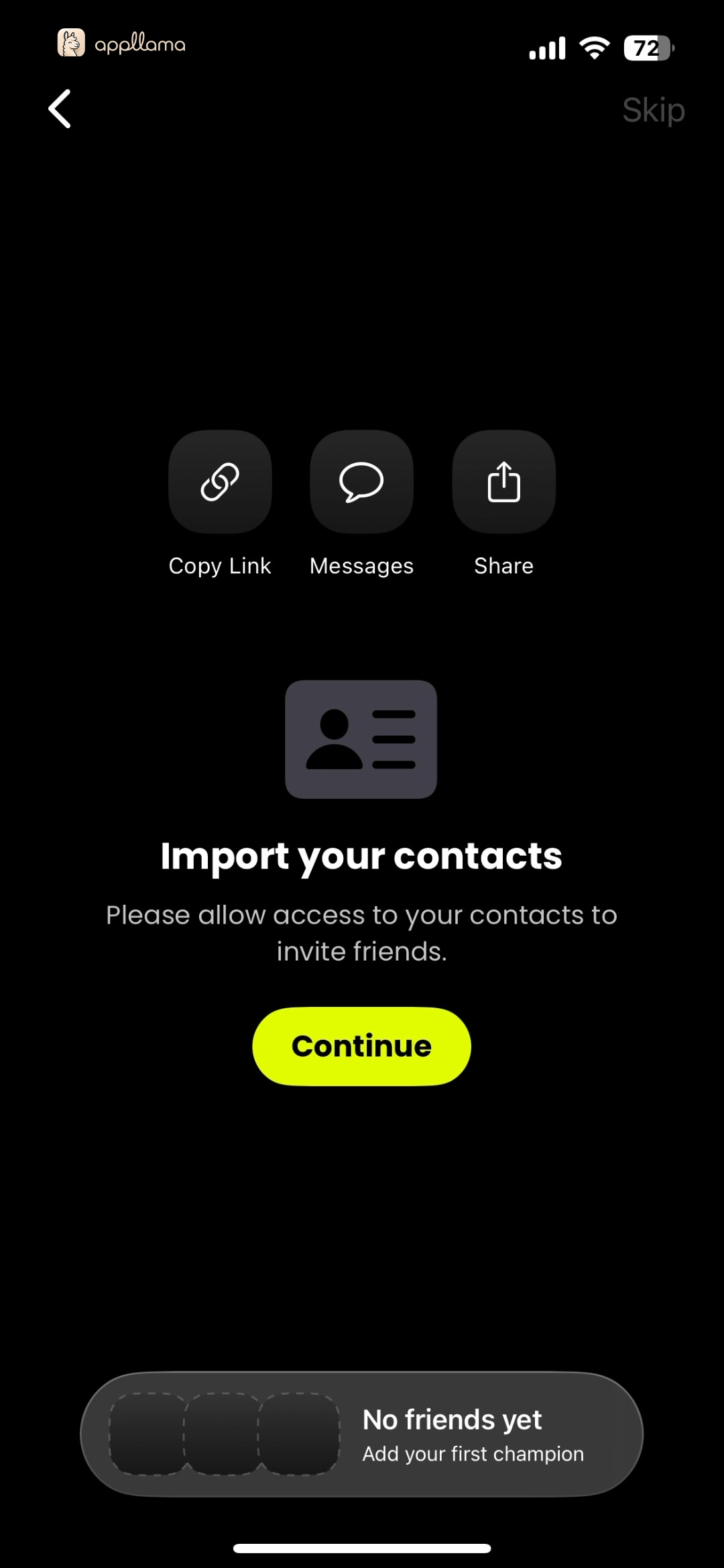 Contact Import