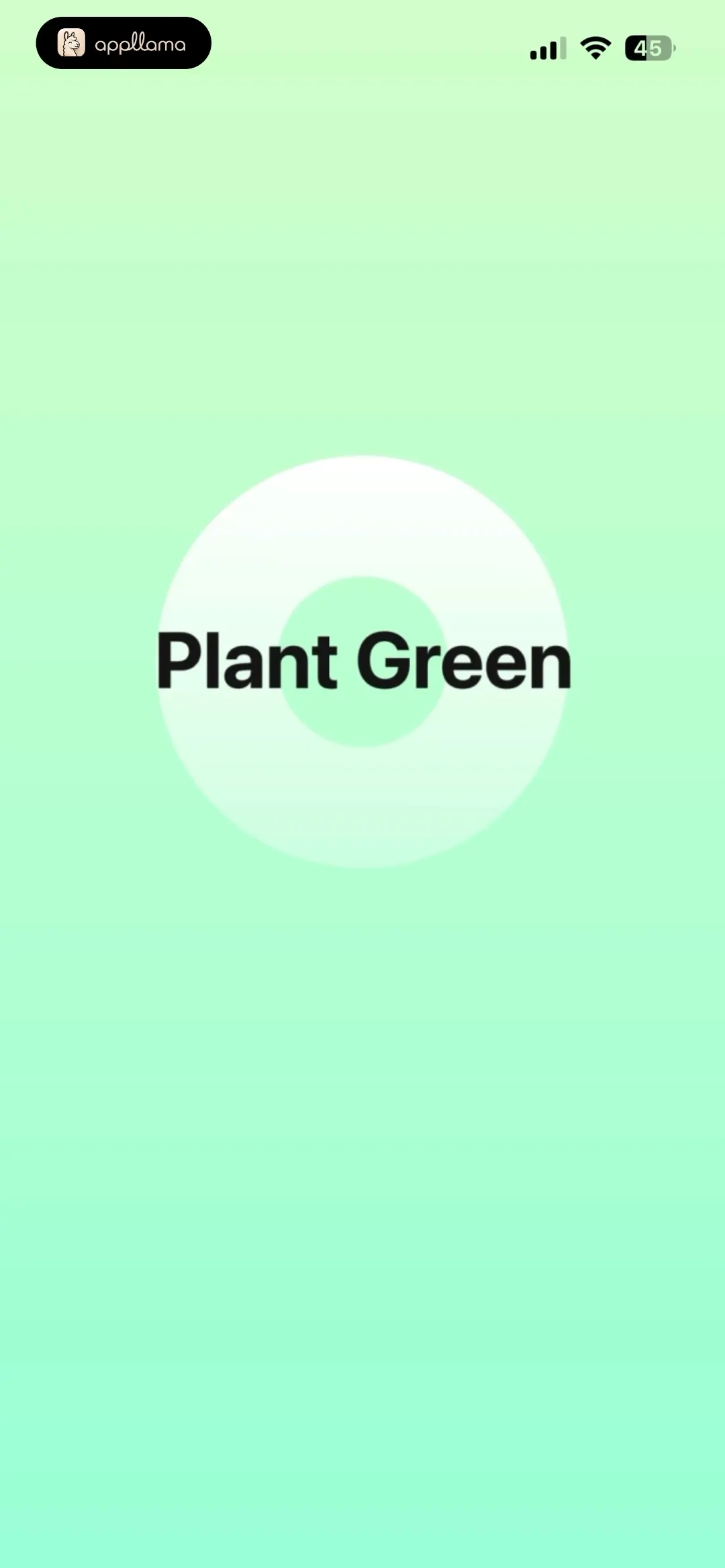 Plant Green Feature