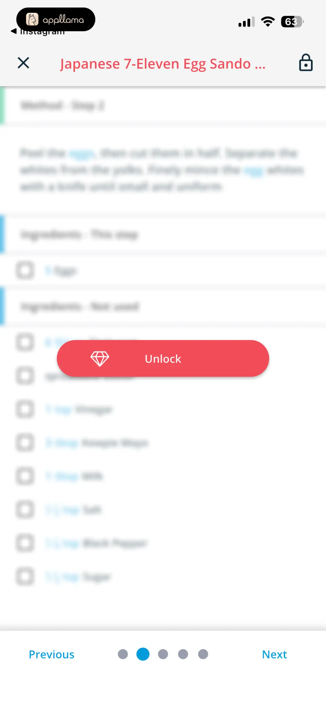 Cook Mode Locked Step